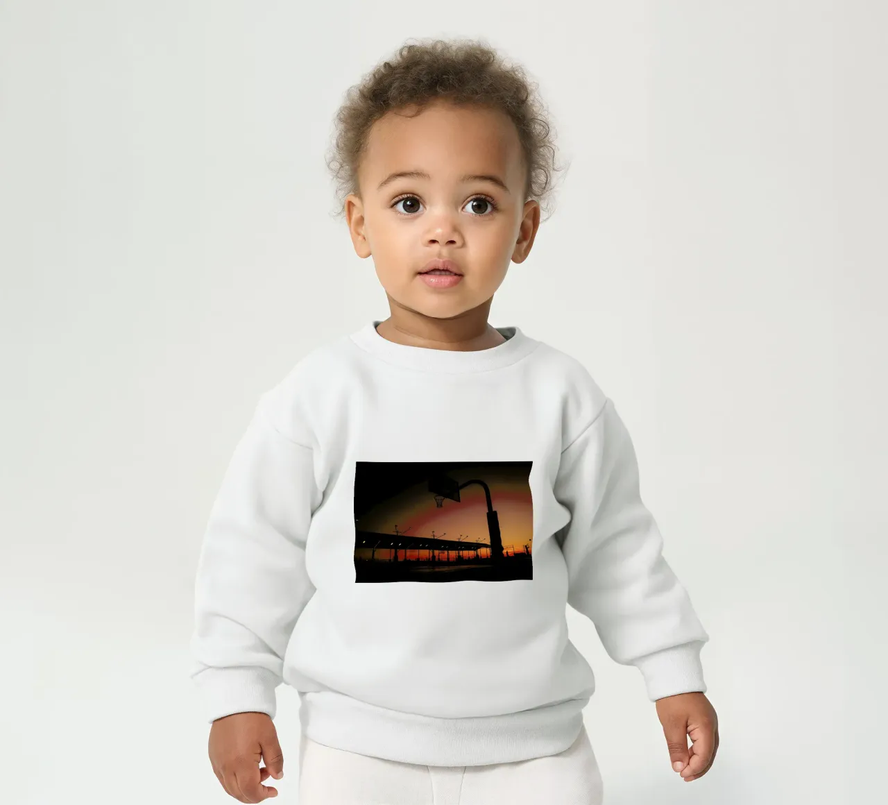 Sunset felpa neonato da Philipp Reinhard