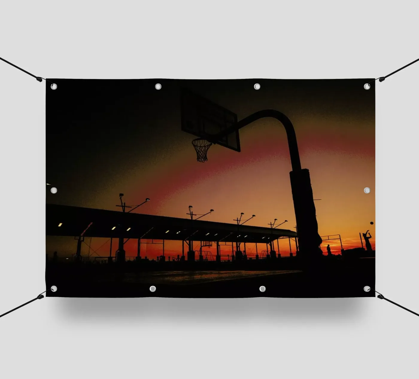 Sunset telo in pvc da Philipp Reinhard