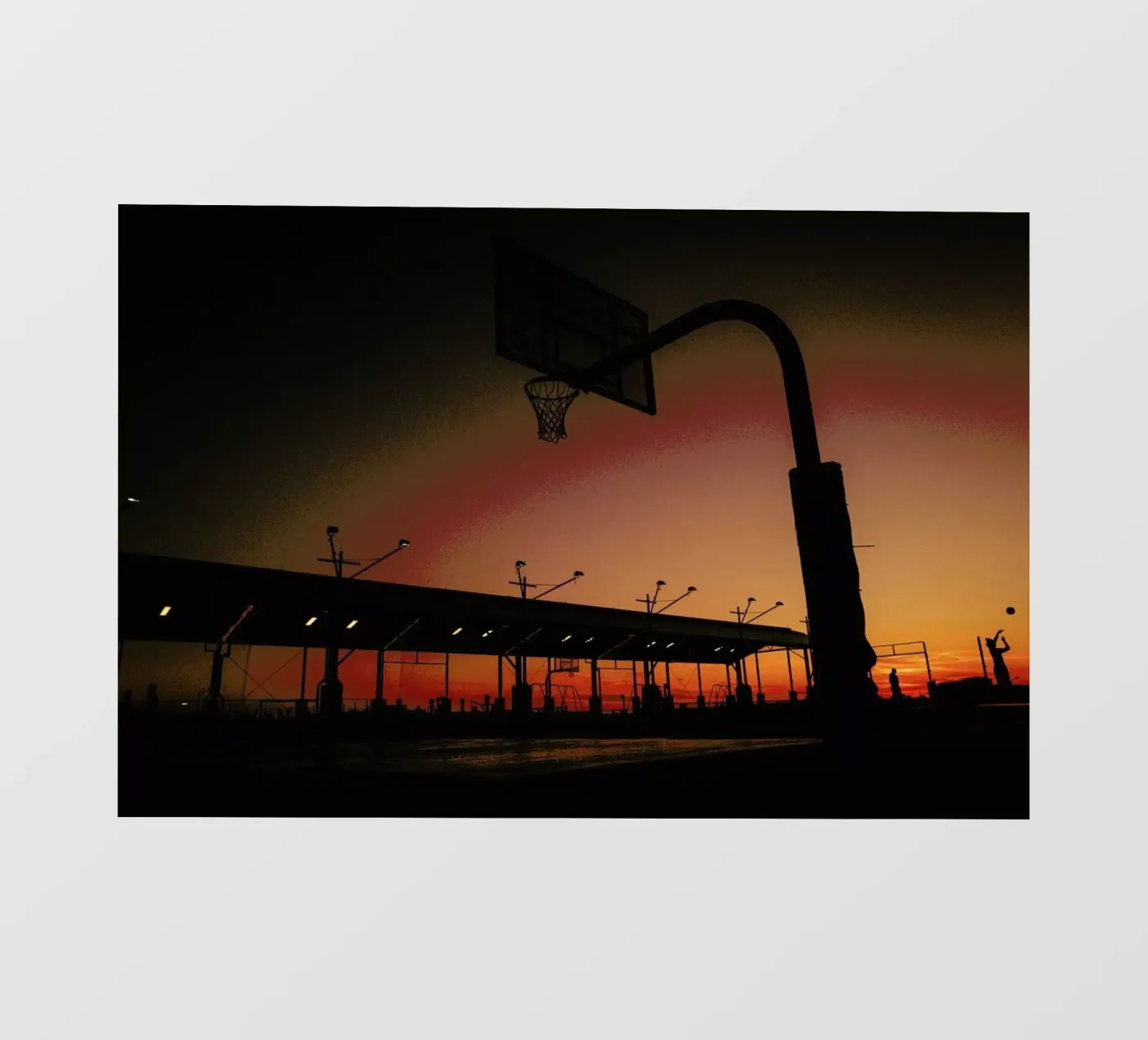 Sunset telo in pvc da Philipp Reinhard