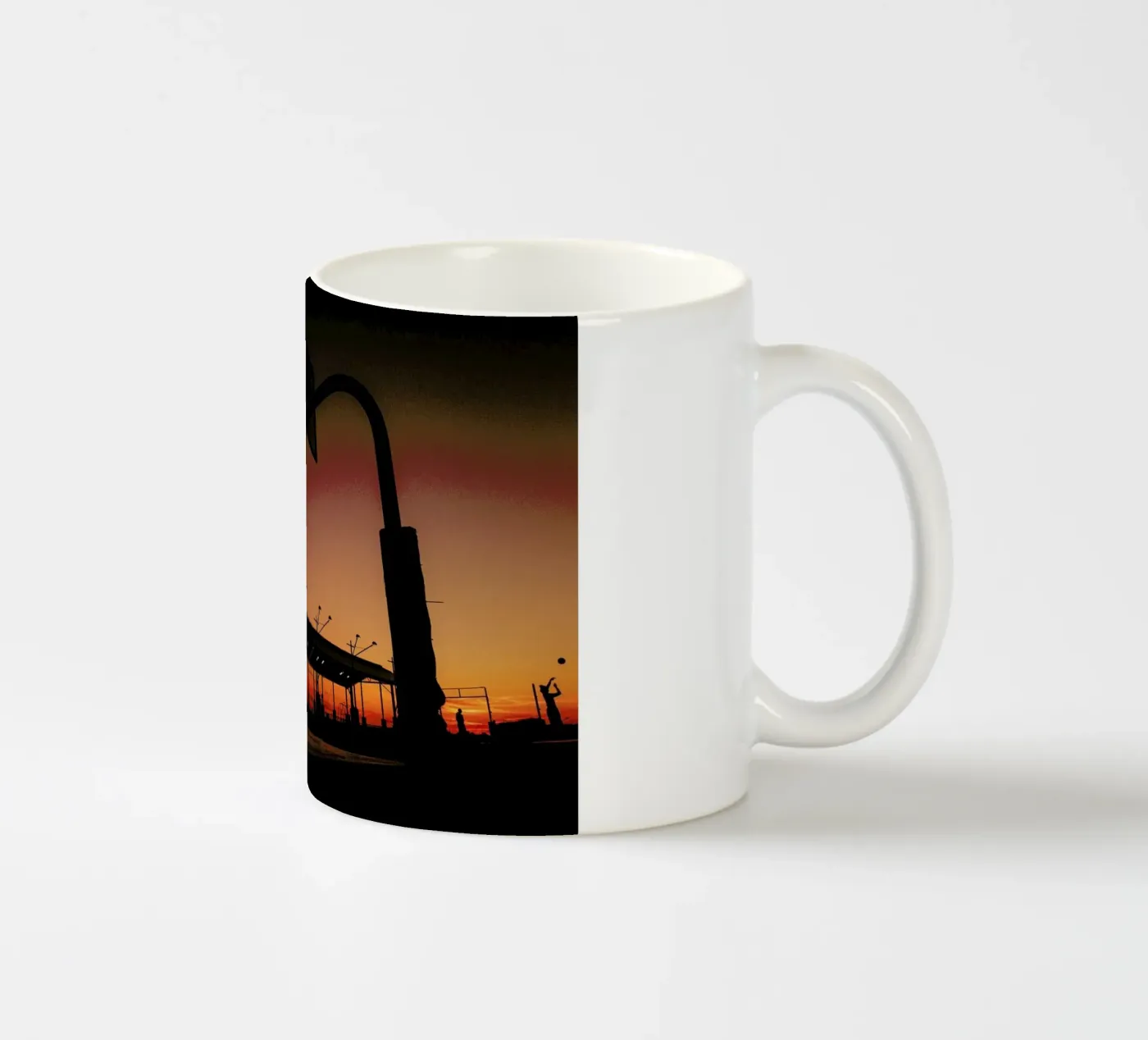 Sunset ceramic mug by Philipp Reinhard