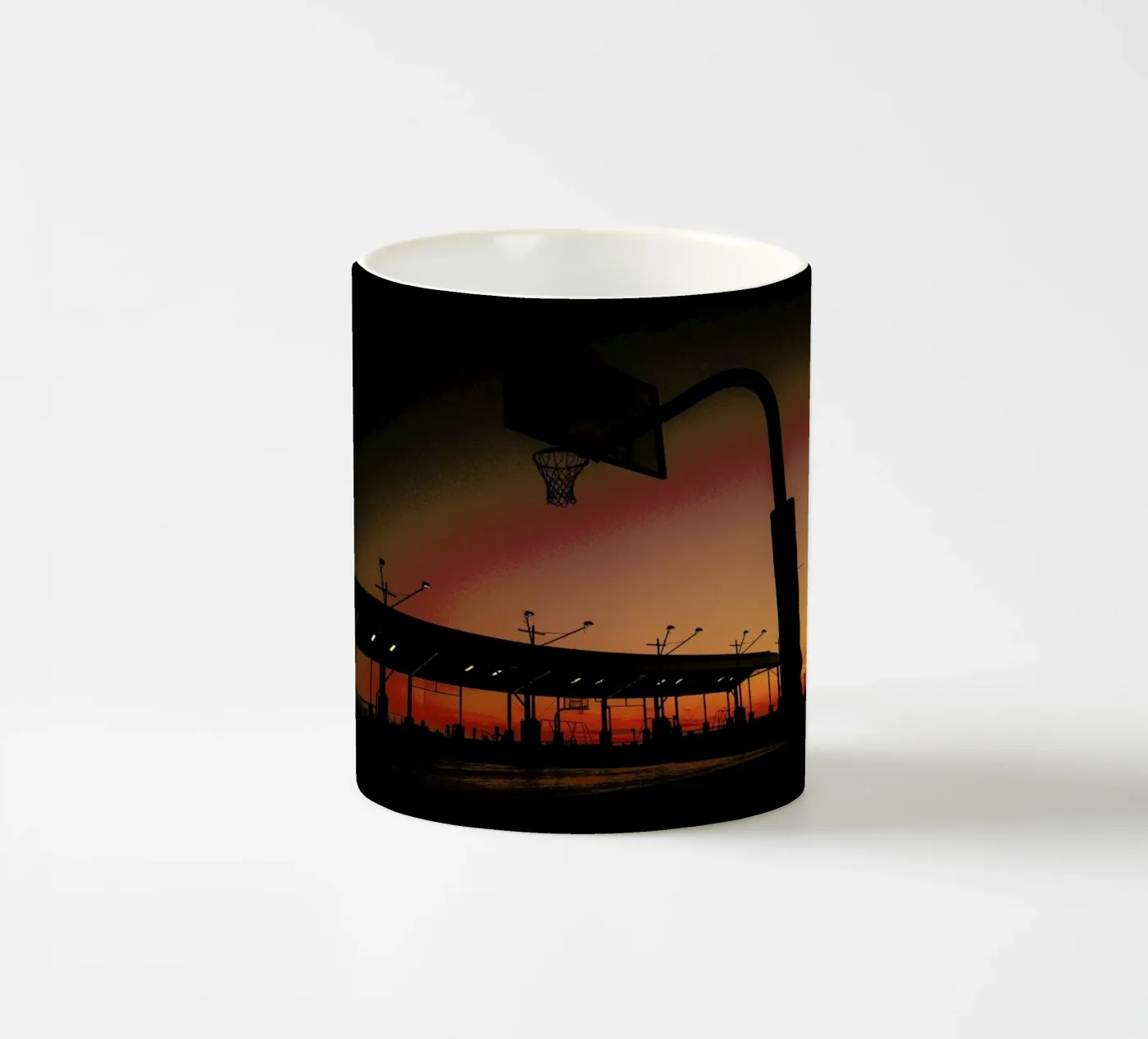 Sunset ceramic mug by Philipp Reinhard