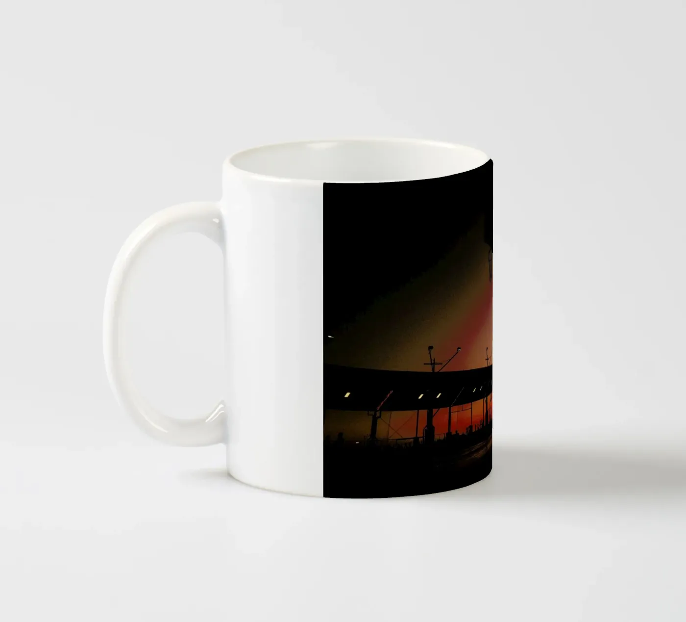 Sunset ceramic mug by Philipp Reinhard