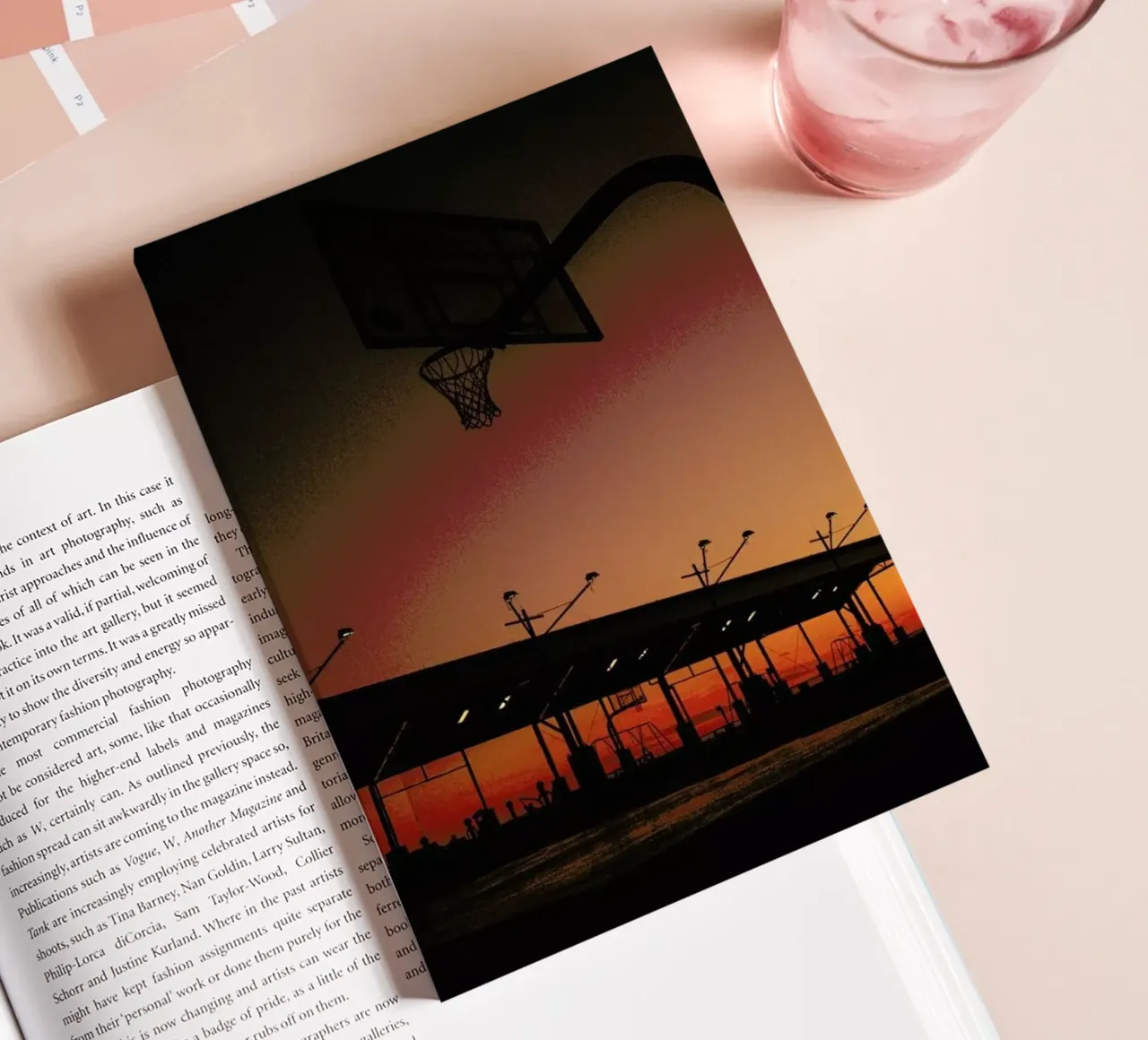 Sunset notebook by Philipp Reinhard