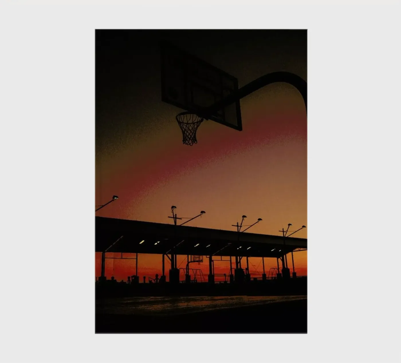 Sunset notebook by Philipp Reinhard