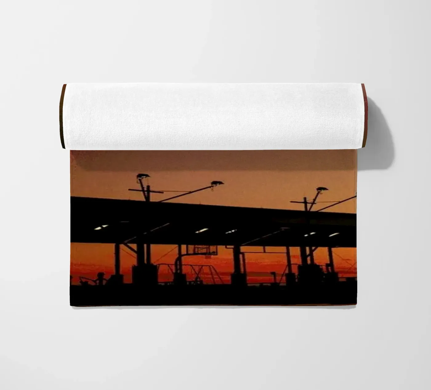 Sunset strandhanddoek van Philipp Reinhard