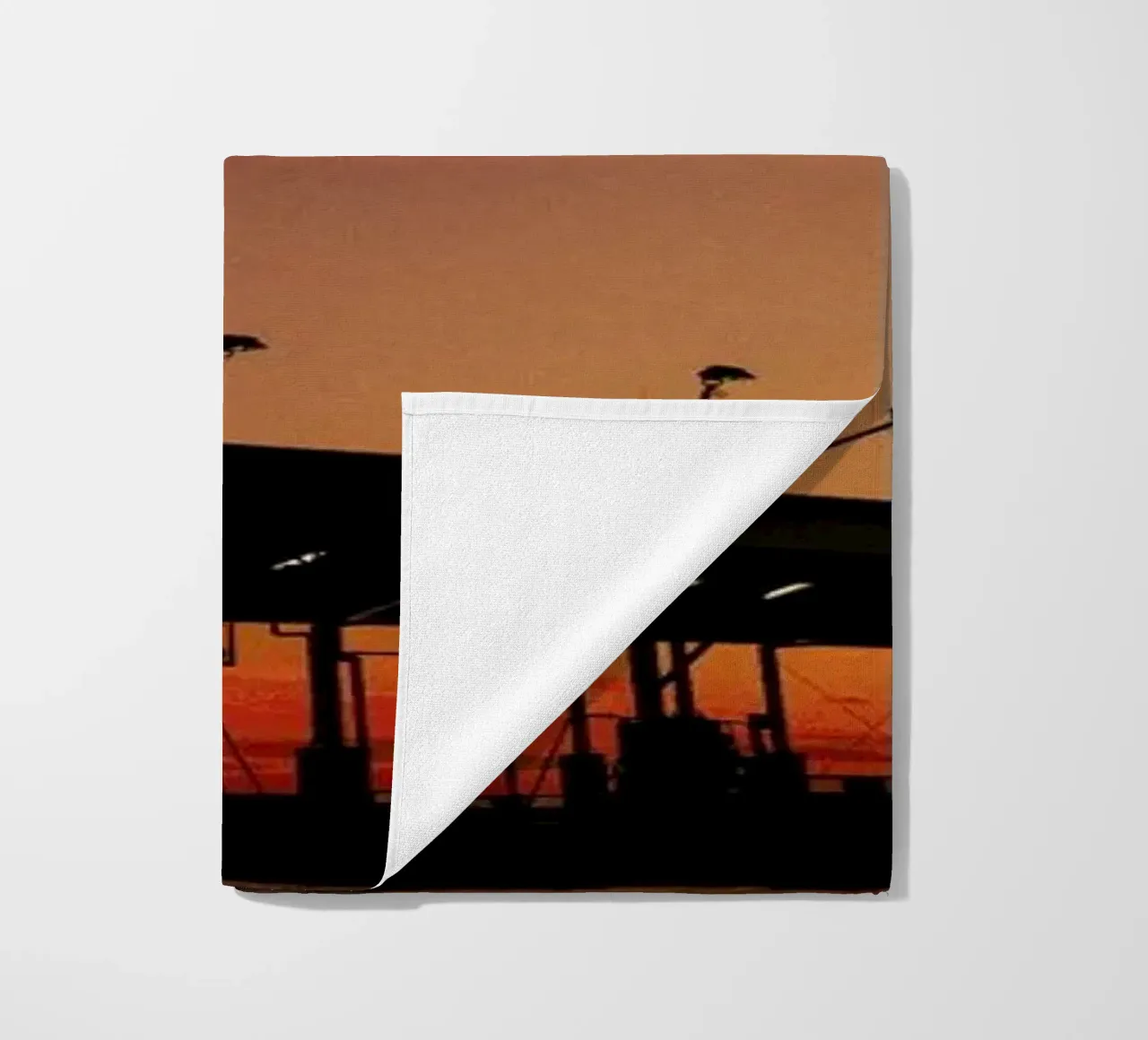 Sunset strandhanddoek van Philipp Reinhard