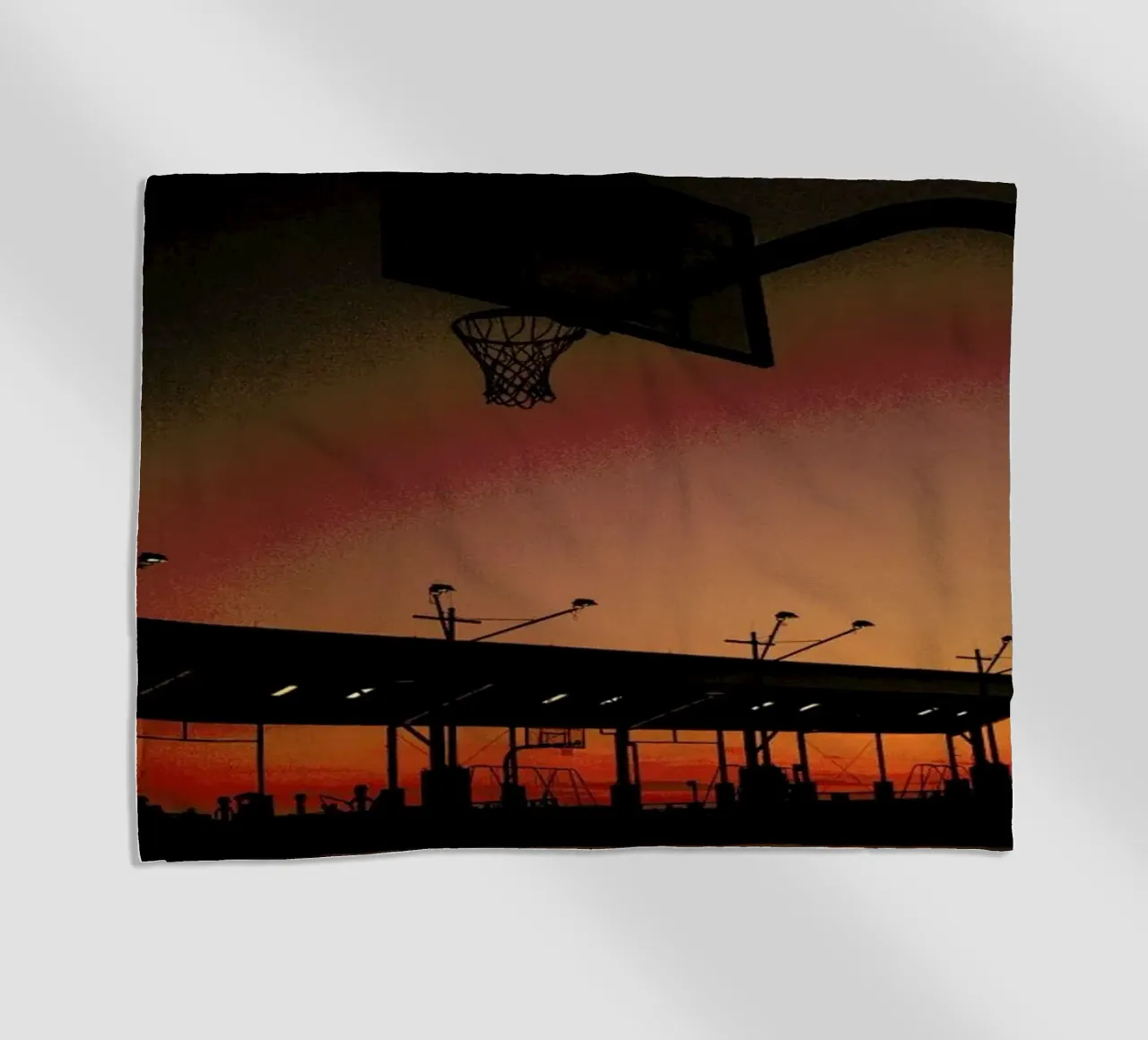 Sunset strandhanddoek van Philipp Reinhard