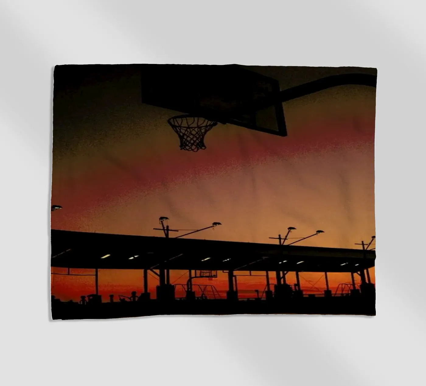 Sunset strandhanddoek van Philipp Reinhard