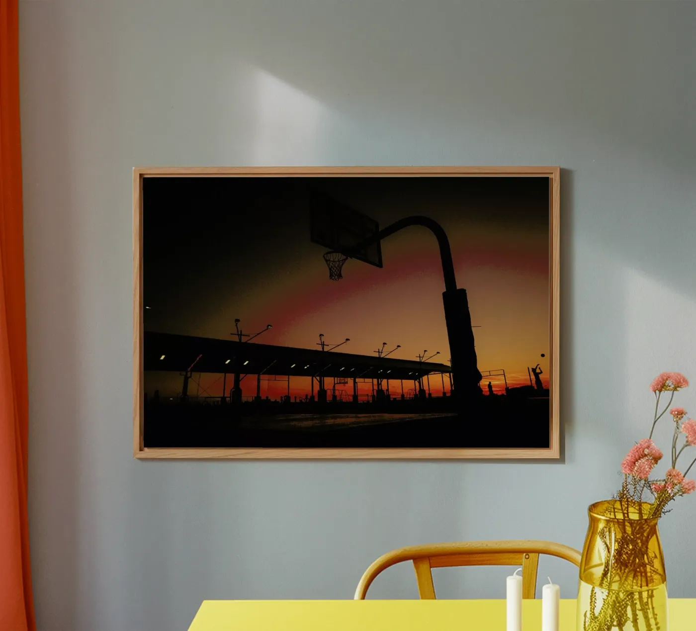 Sunset forex-plaat van Philipp Reinhard