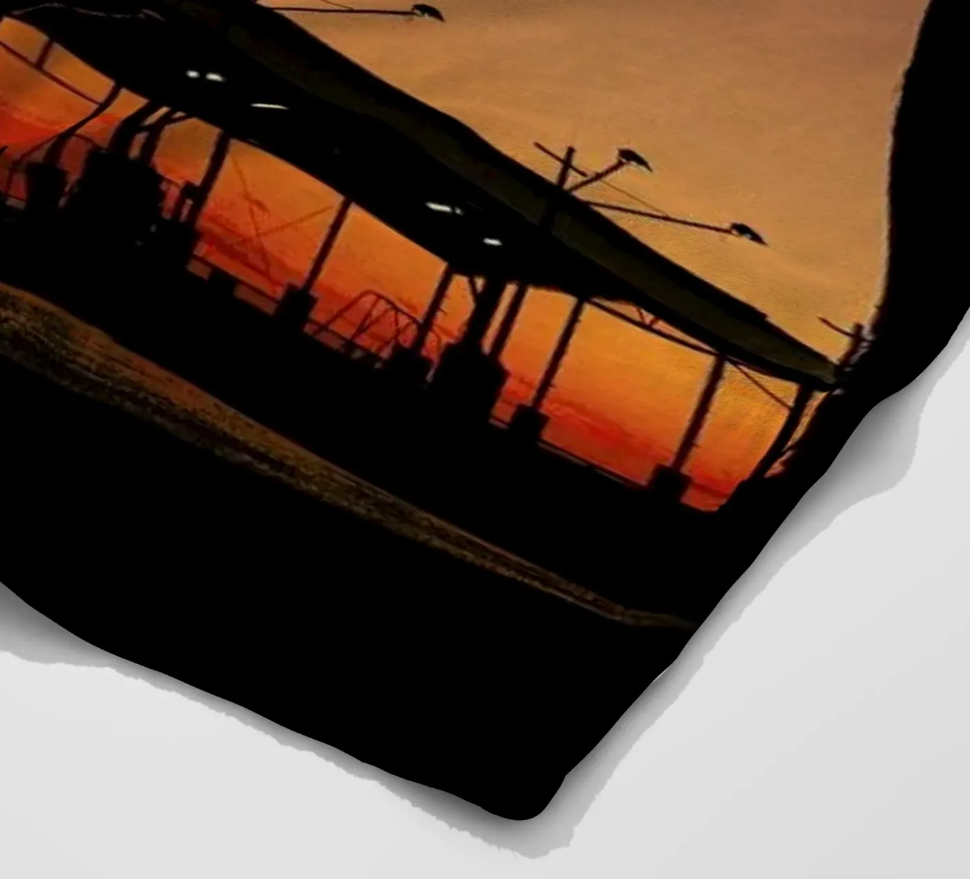 Sunset coperta in pile da Philipp Reinhard