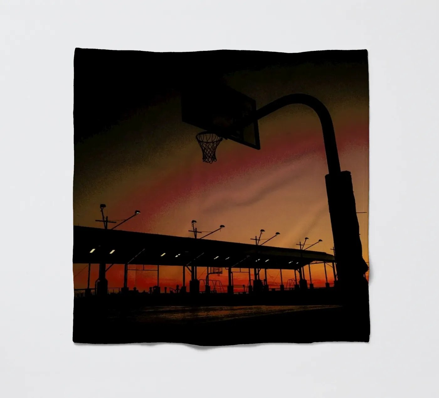 Sunset coperta in pile da Philipp Reinhard