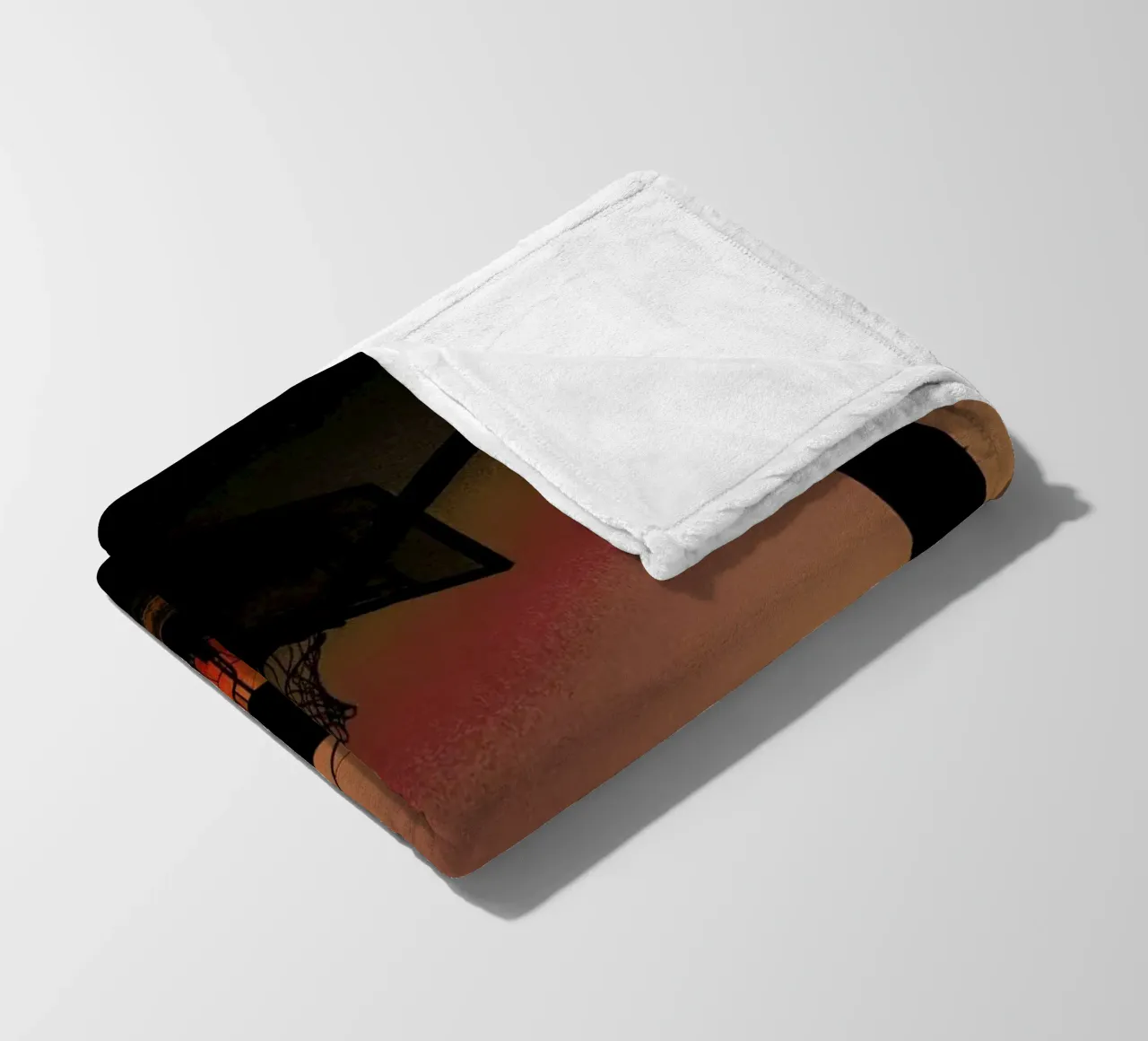 Sunset Fleecedecke von Philipp Reinhard