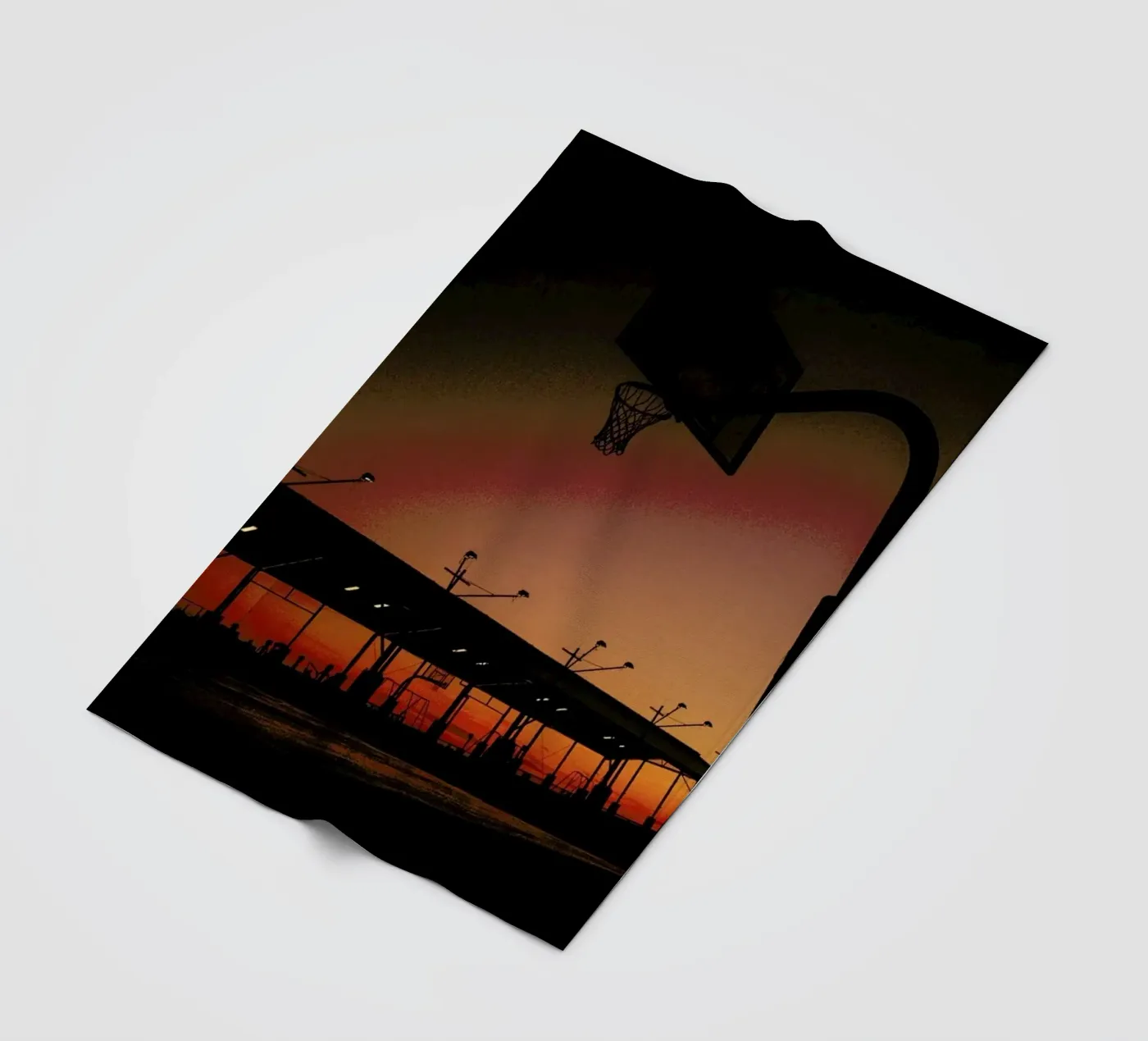 Sunset coperta in pile da Philipp Reinhard