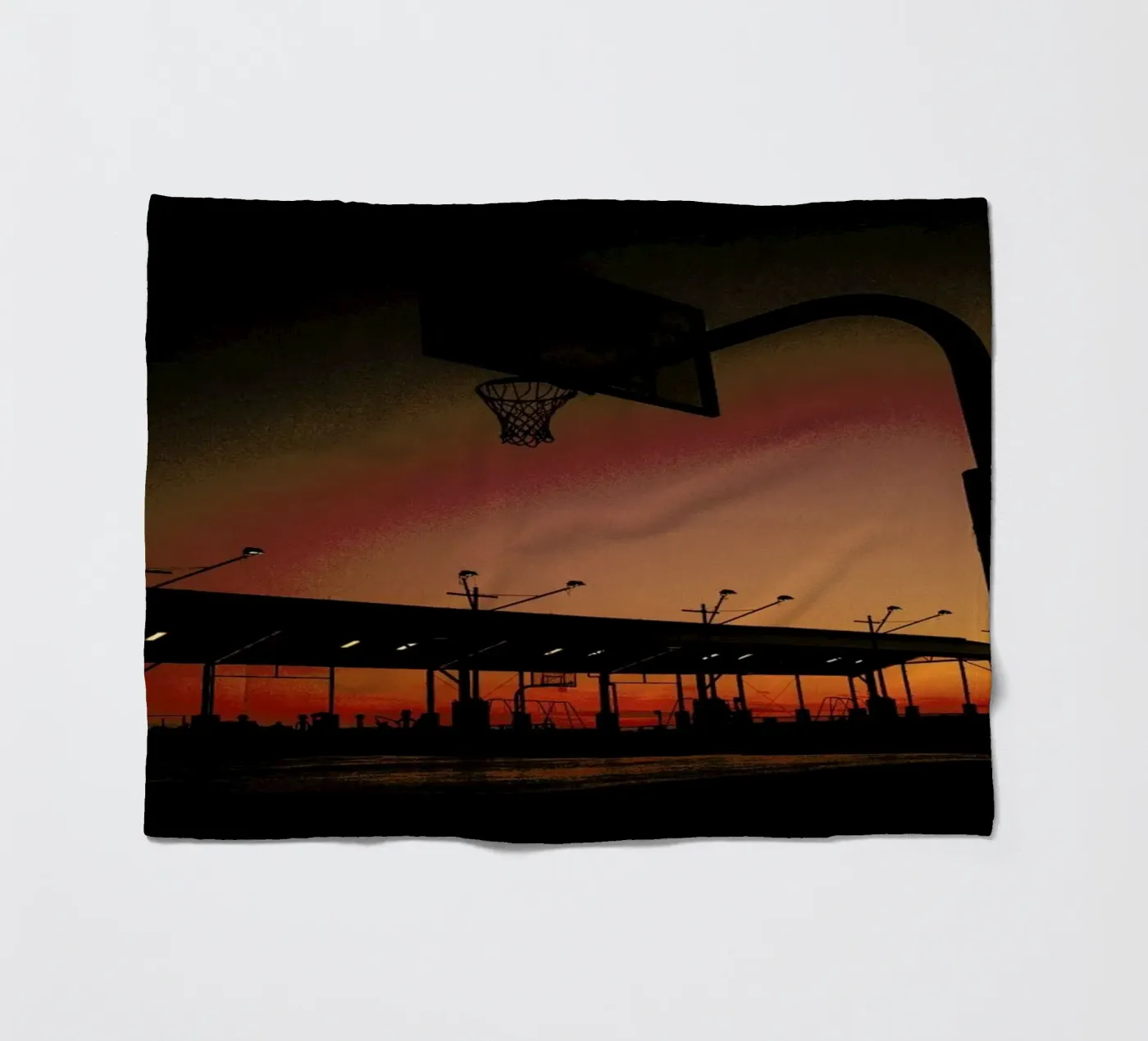 Sunset coperta in pile da Philipp Reinhard