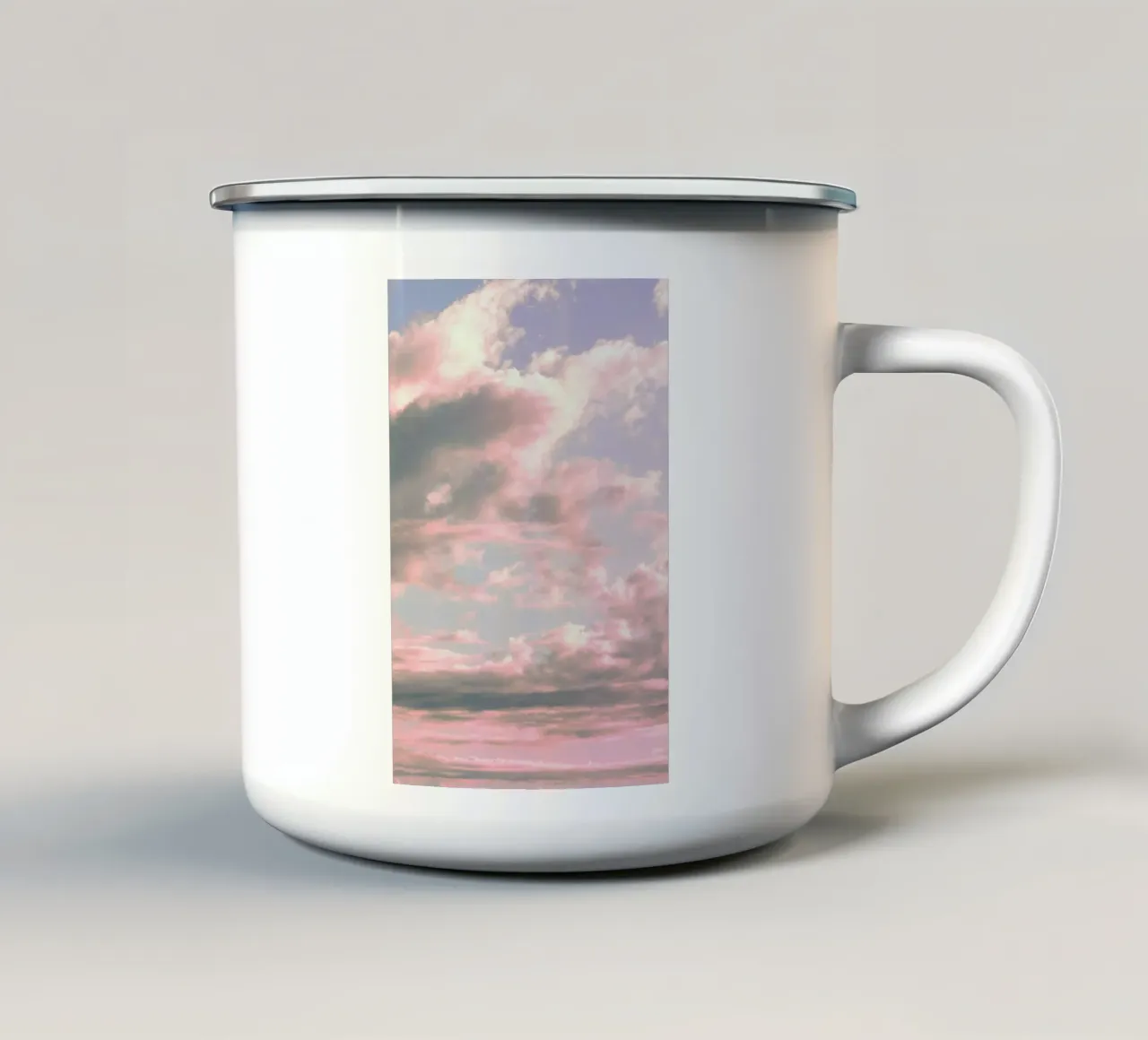 Delicate Sky tazza in smalto da cafelab