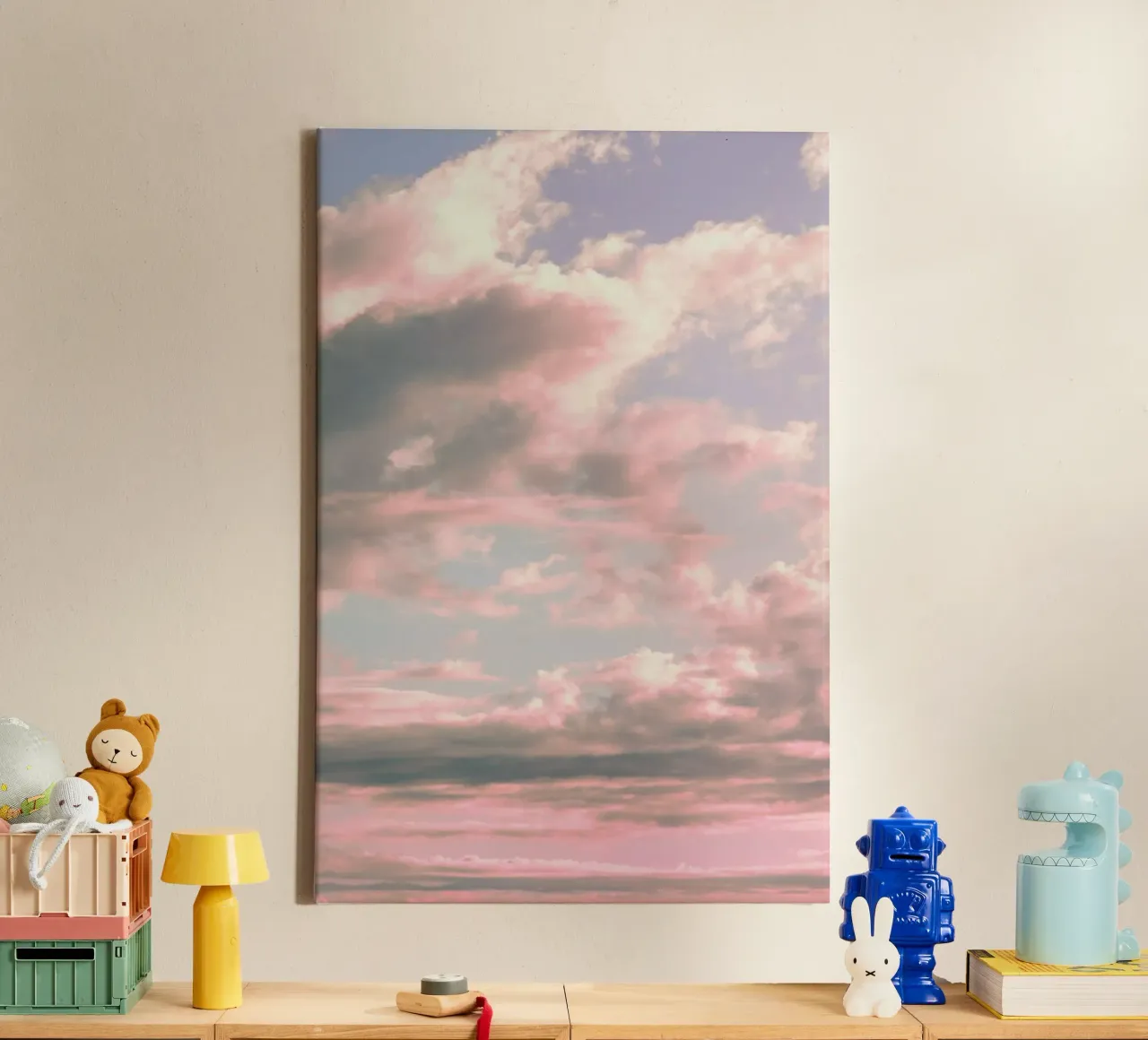 Delicate Sky Leinwand von cafelab