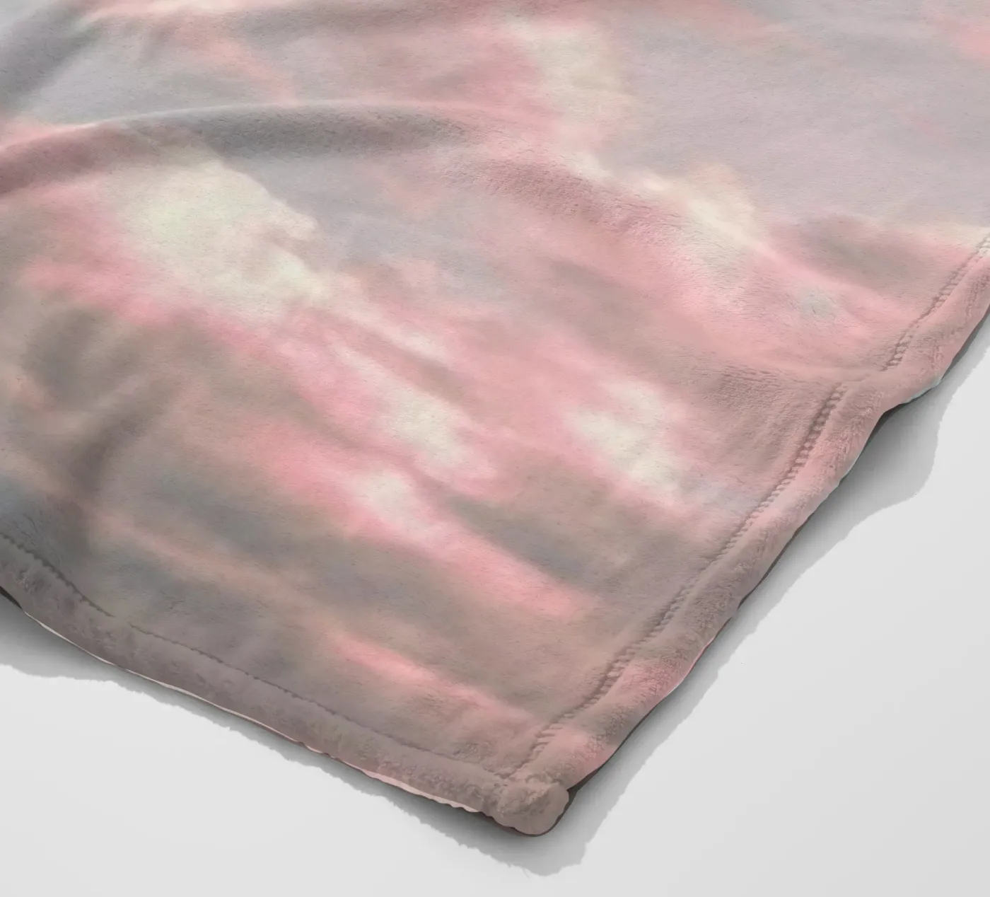 Delicate Sky Fleecedecke von Moon  Bloom