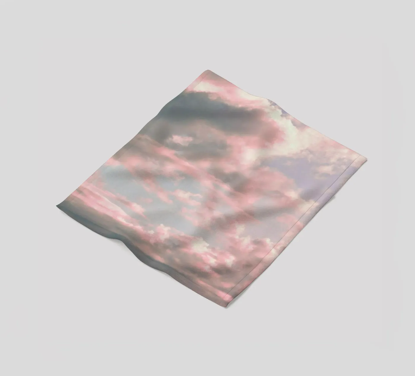 Delicate Sky Fleecedecke von Moon  Bloom