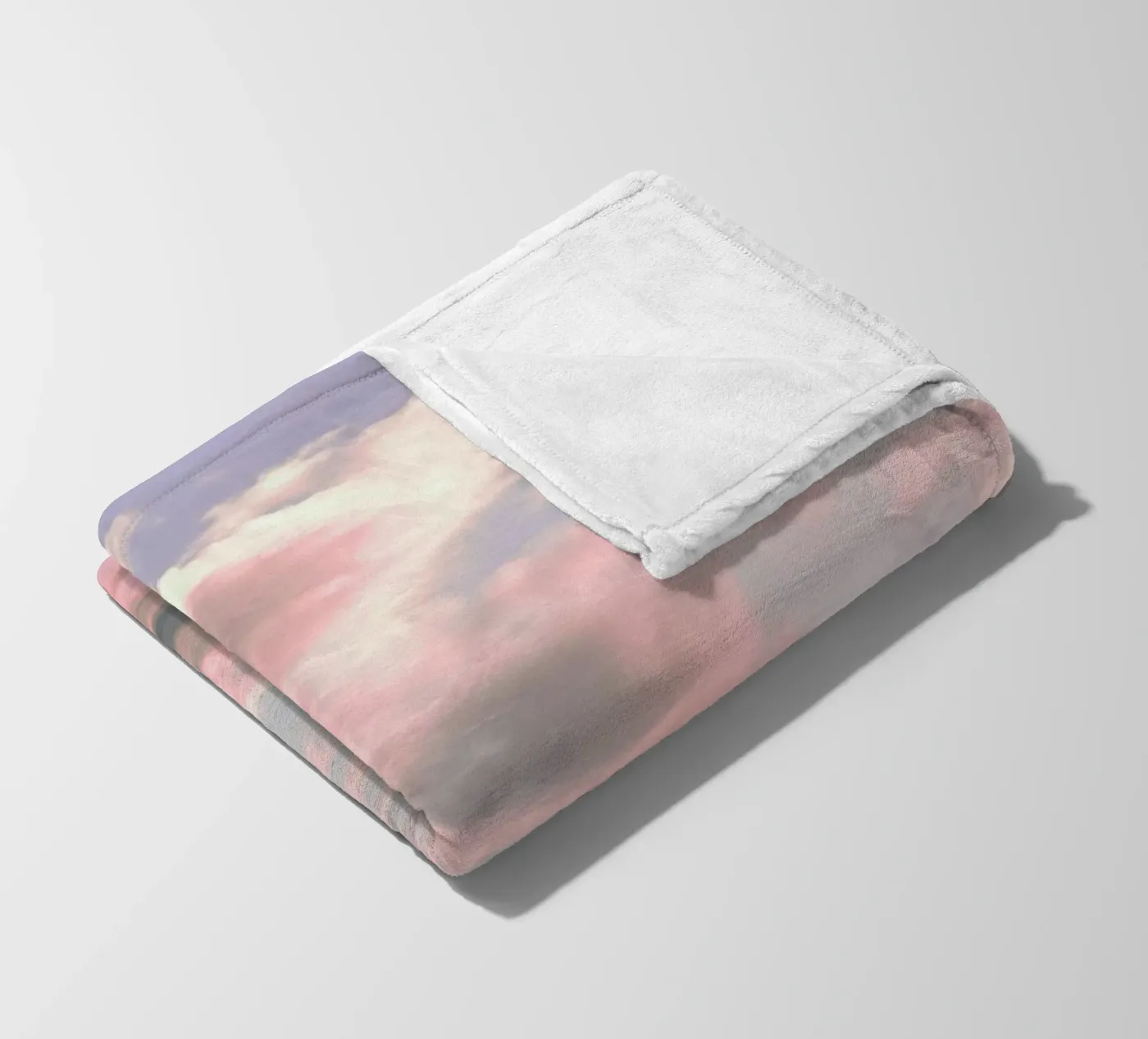 Delicate Sky Fleecedecke von Moon  Bloom