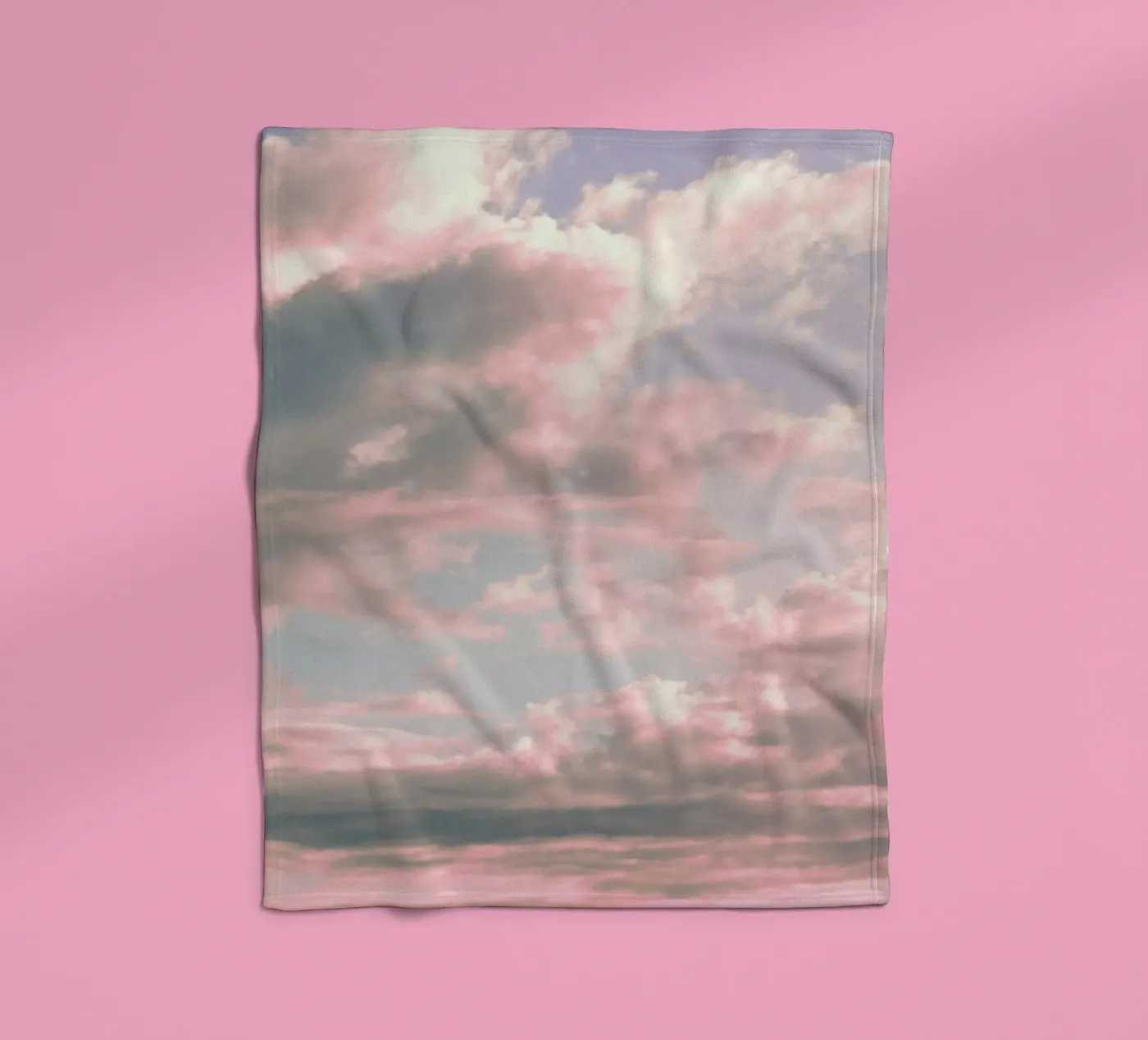 Delicate Sky Fleecedecke von Moon  Bloom