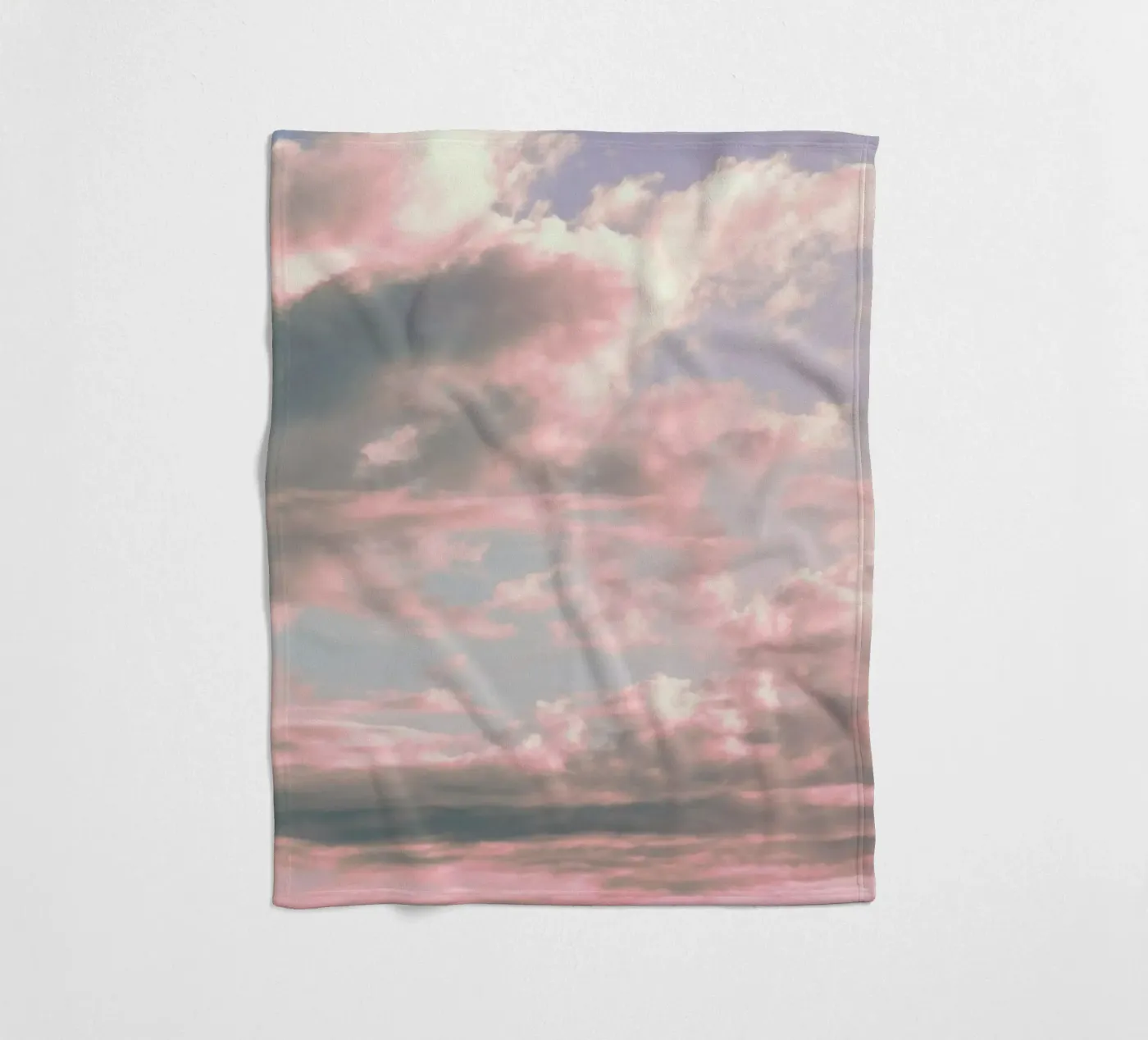 Delicate Sky Fleecedecke von Moon  Bloom
