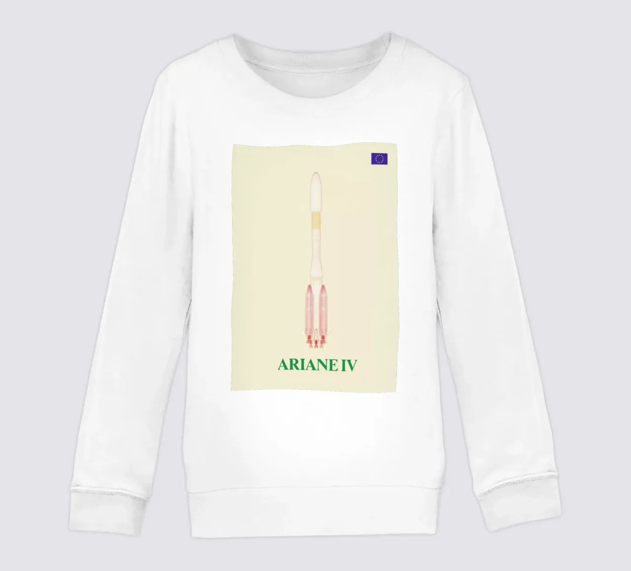 Ariane IV 01 felpa bambino da Marc Schulthess