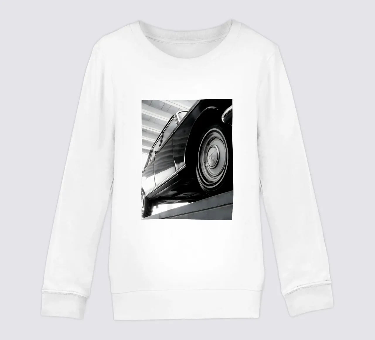 Auto d'epoca monocromatica felpa bambino da CAR EDITION