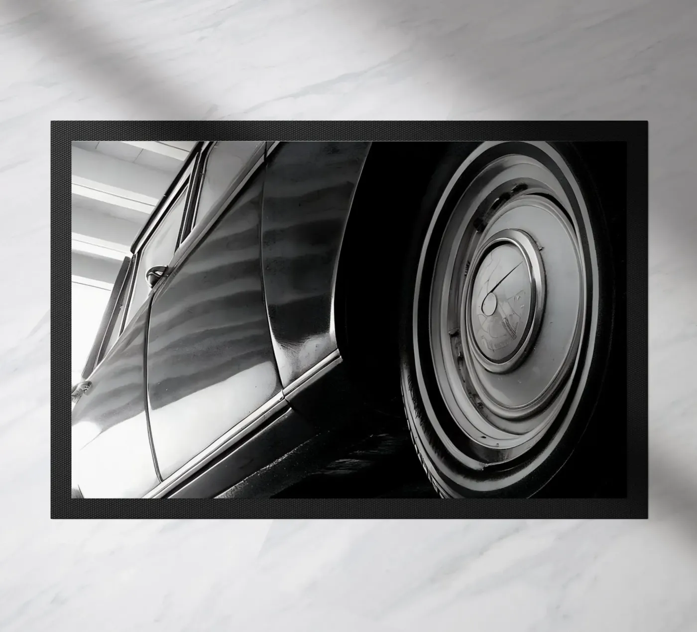 Auto d'epoca monocromatica zerbino da CAR EDITION