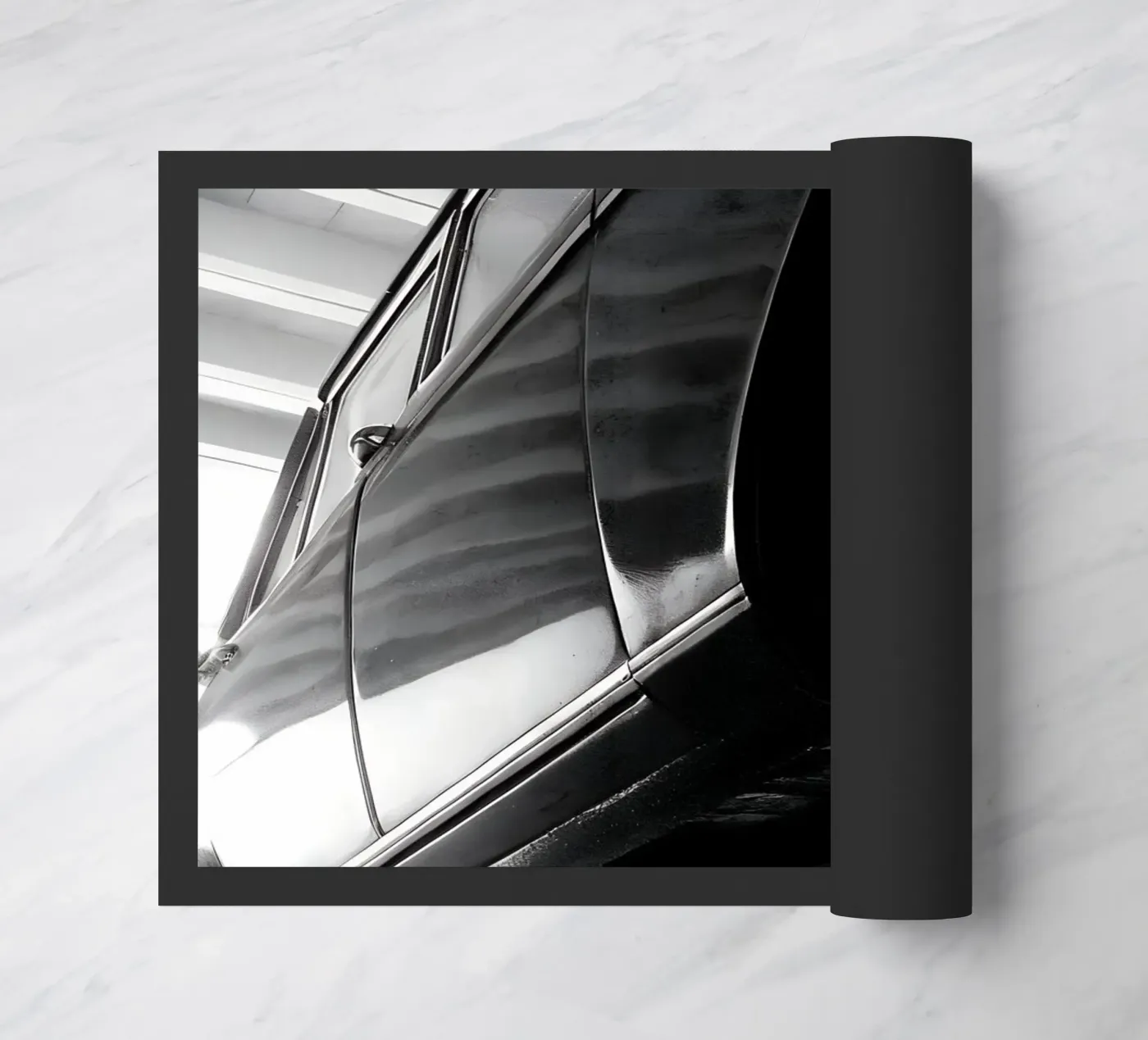 Auto d'epoca monocromatica zerbino da CAR EDITION