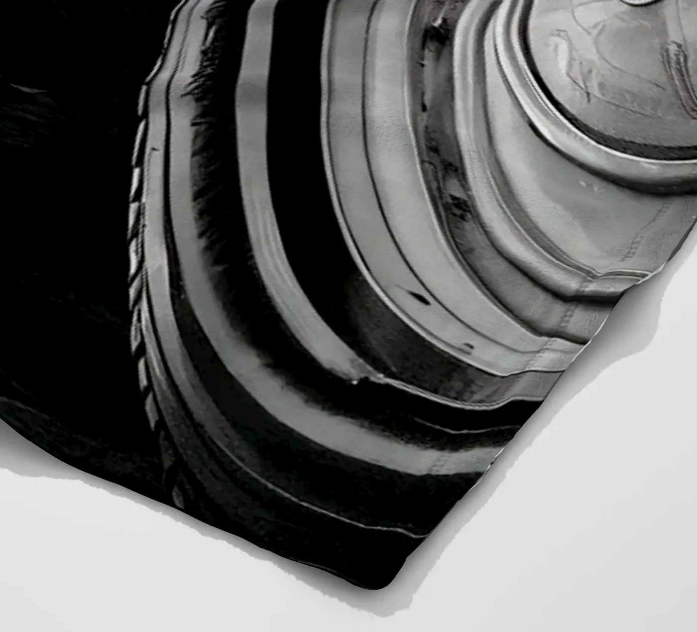 Monochrome Classic Car Fleecedecke von CAR EDITION