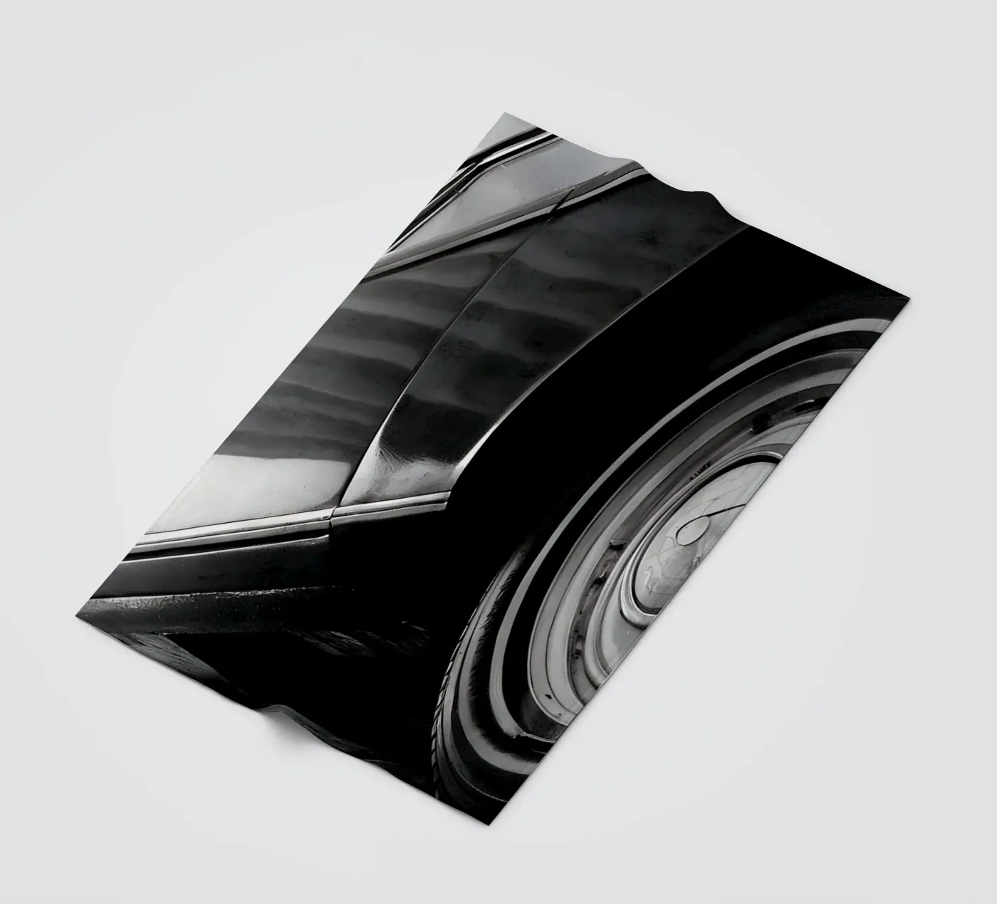 Monochrome Classic Car Fleecedecke von CAR EDITION