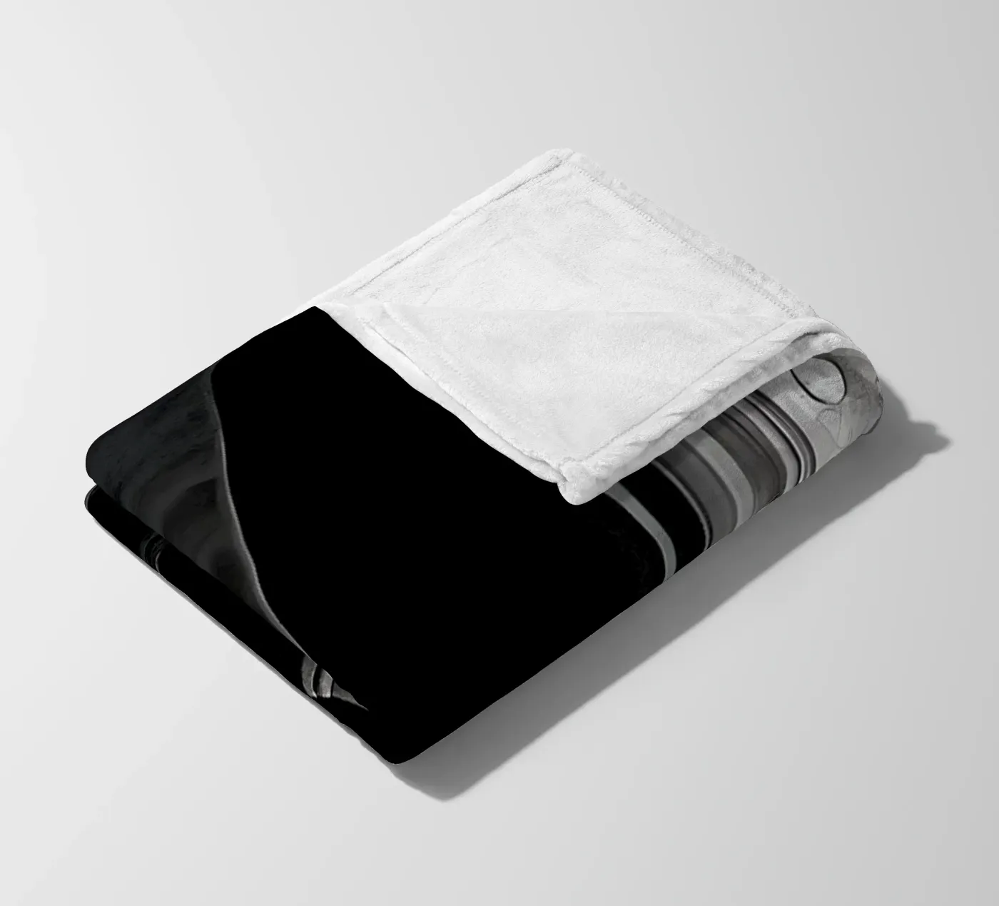 Monochrome Classic Car Fleecedecke von CAR EDITION