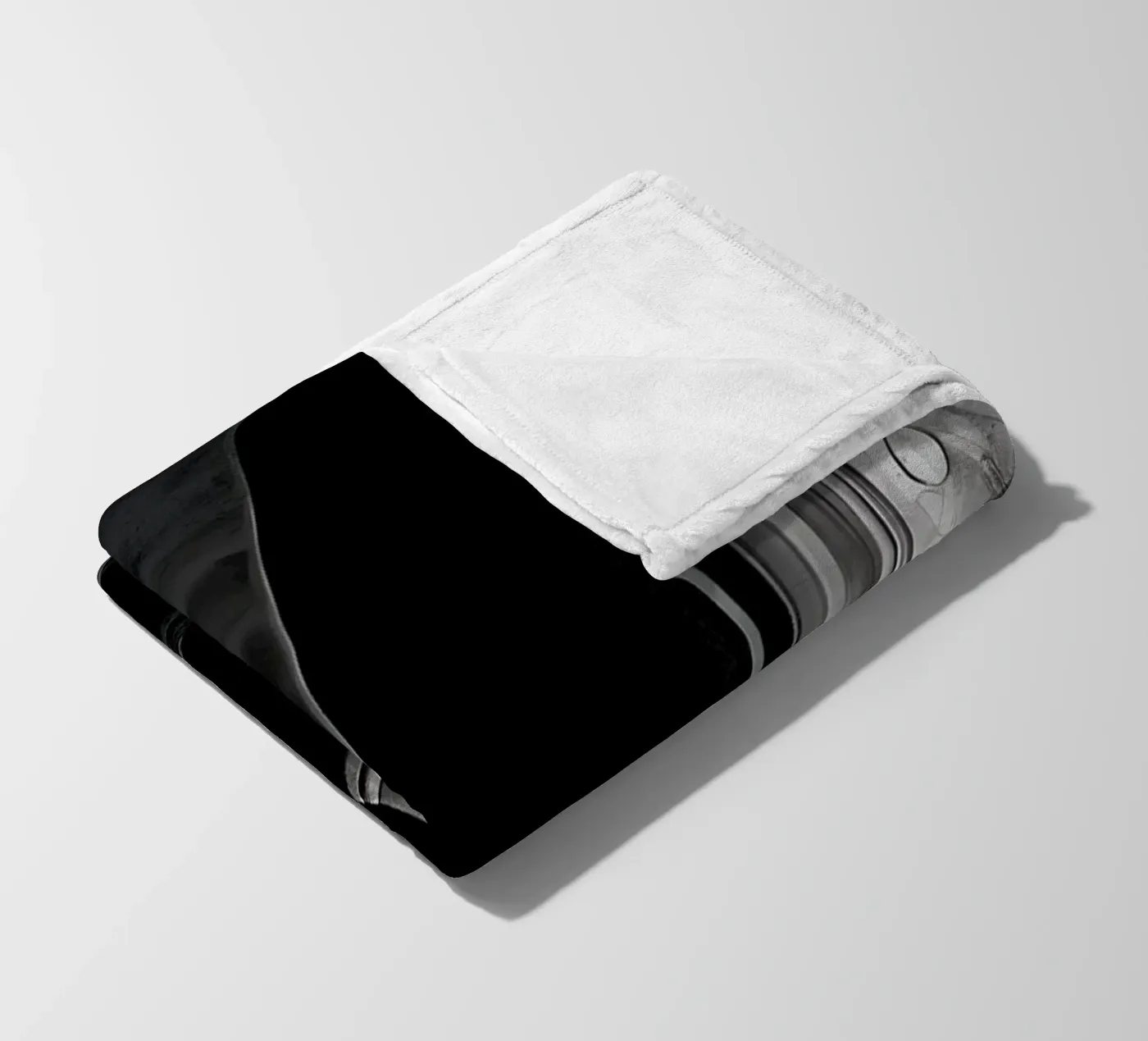 Monochrome Classic Car Fleecedecke von CAR EDITION