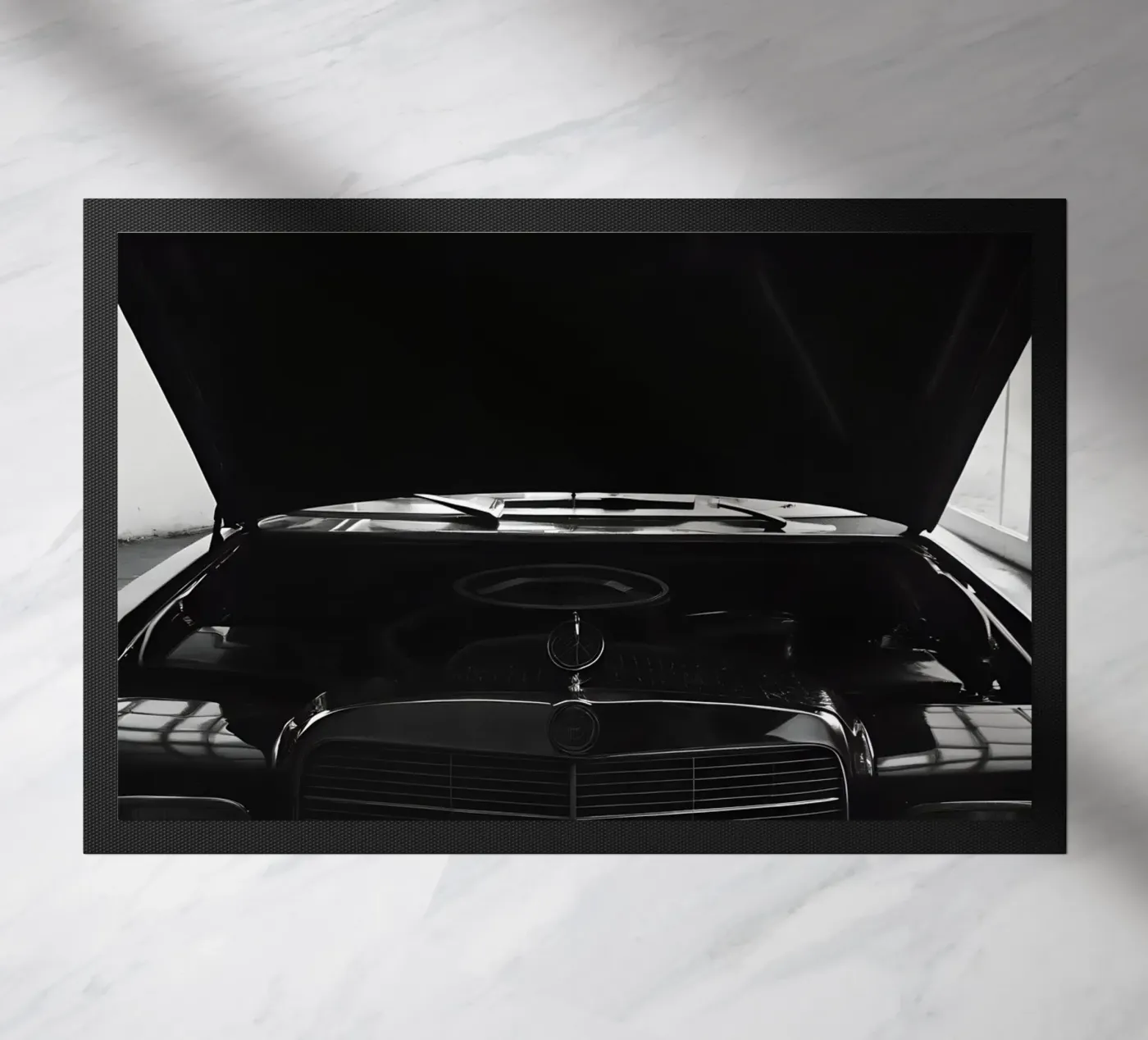 Auto d'epoca monocromatica zerbino da CAR EDITION