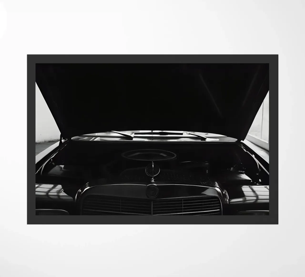 Auto d'epoca monocromatica zerbino da CAR EDITION