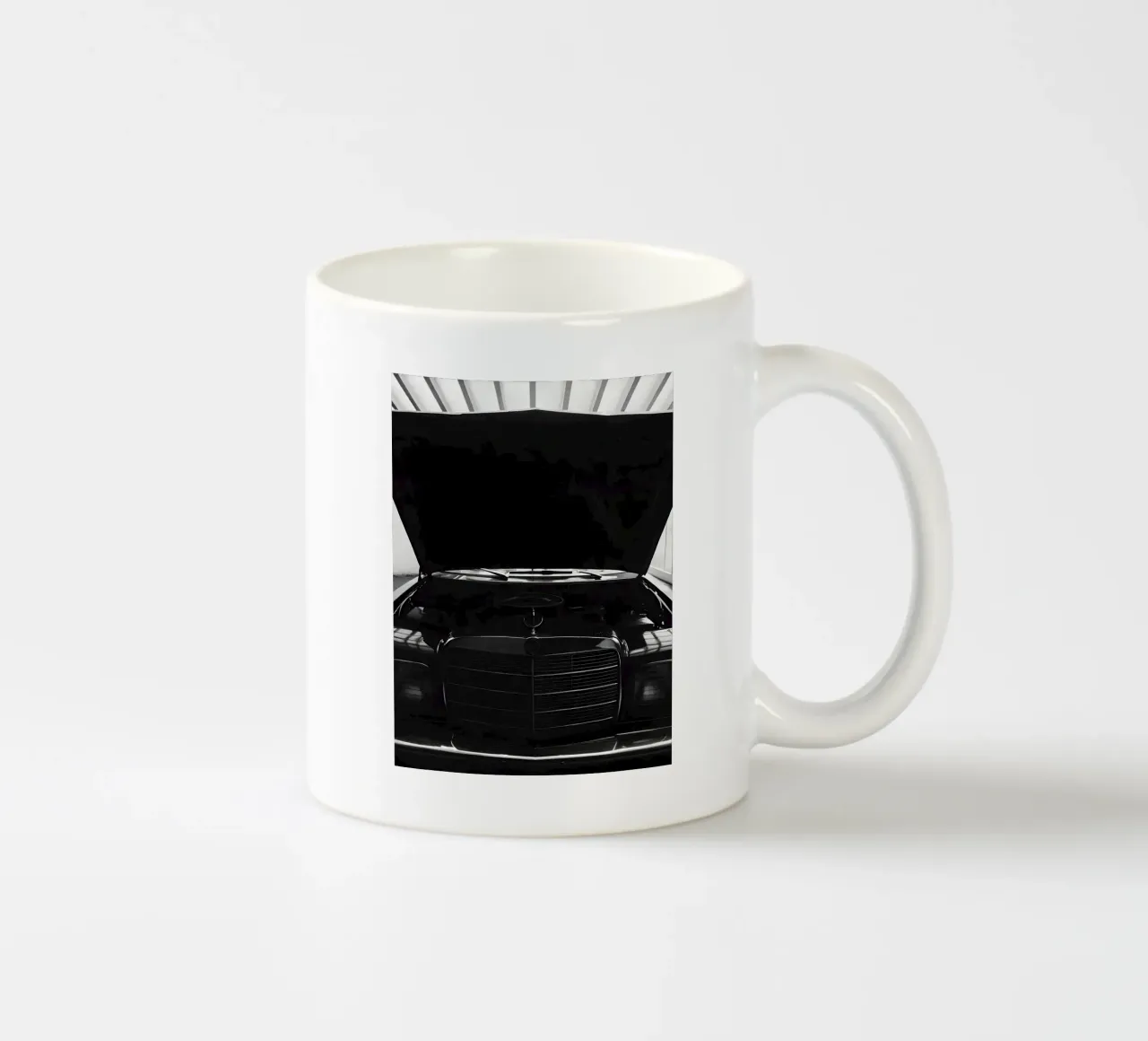 Auto d'epoca monocromatica tazza in ceramica da CAR EDITION
