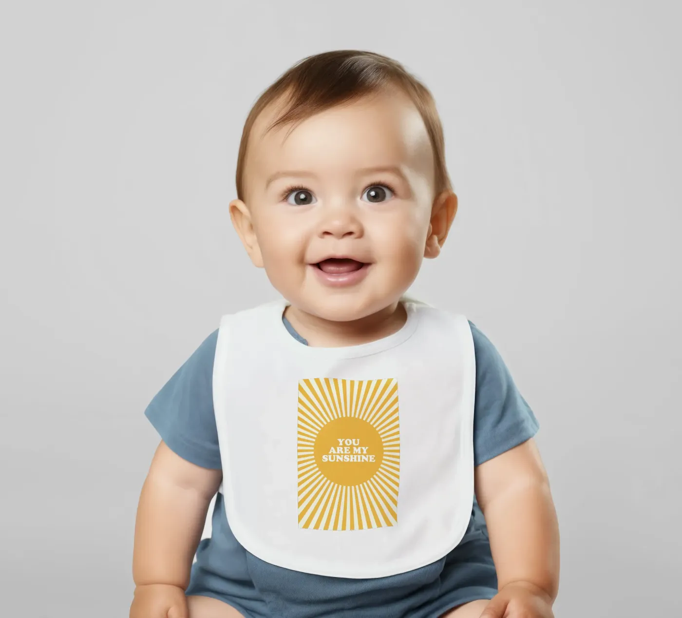 Sunshine baby slabbetje van daylight design studio