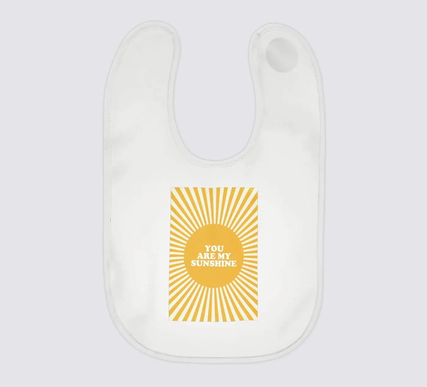 Sunshine baby bib by daylight design studio