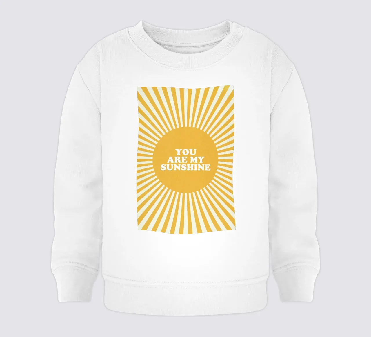Sunshine felpa neonato da daylight design studio
