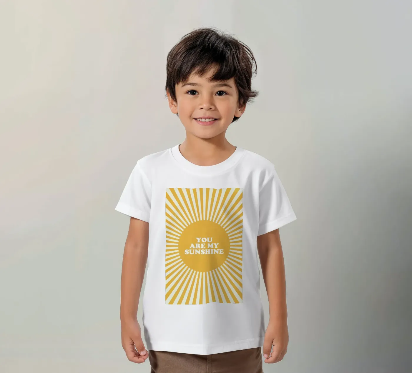 Sunshine t-shirt bambini da daylight design studio