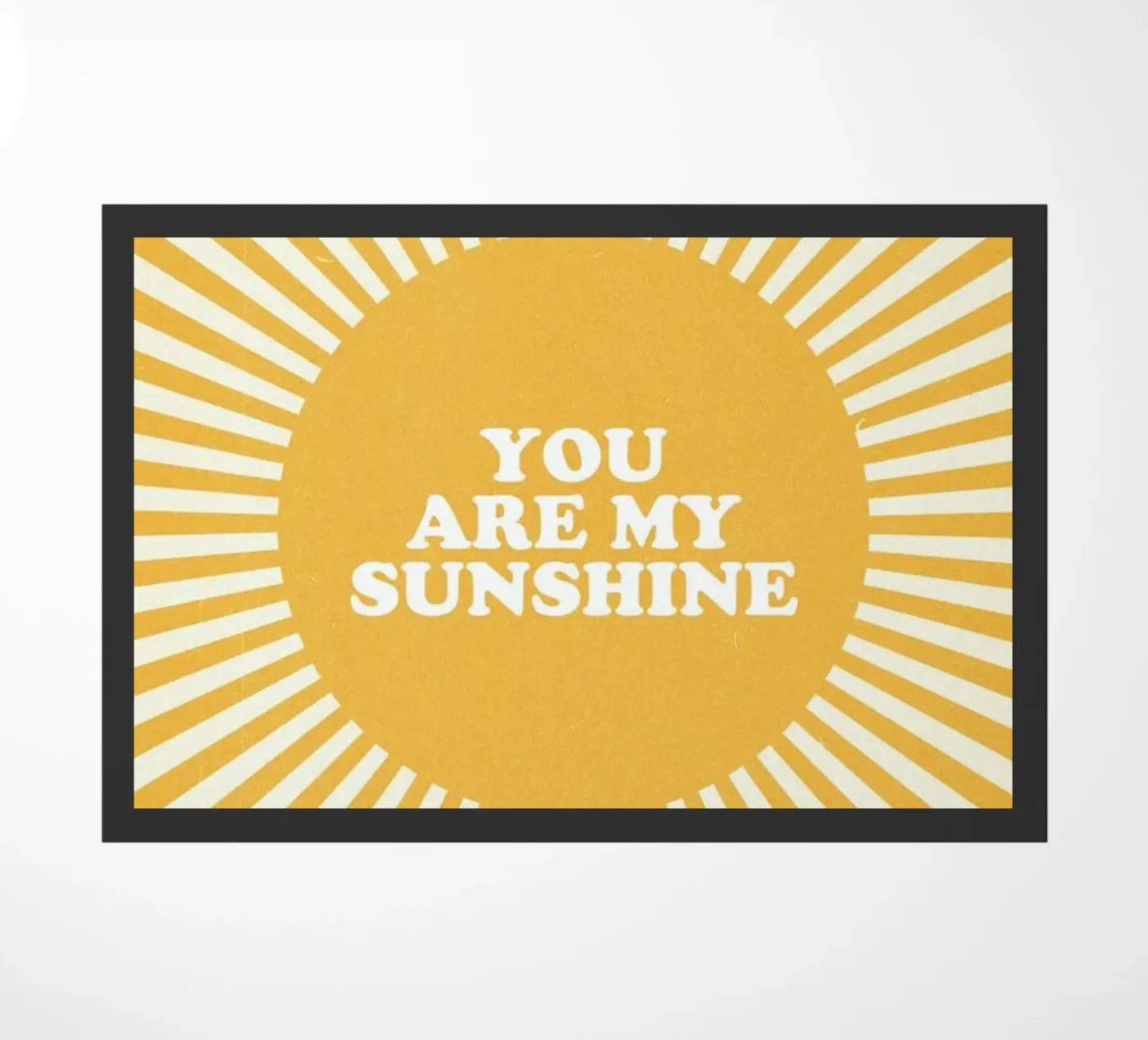 Sunshine deurmat van daylight design studio