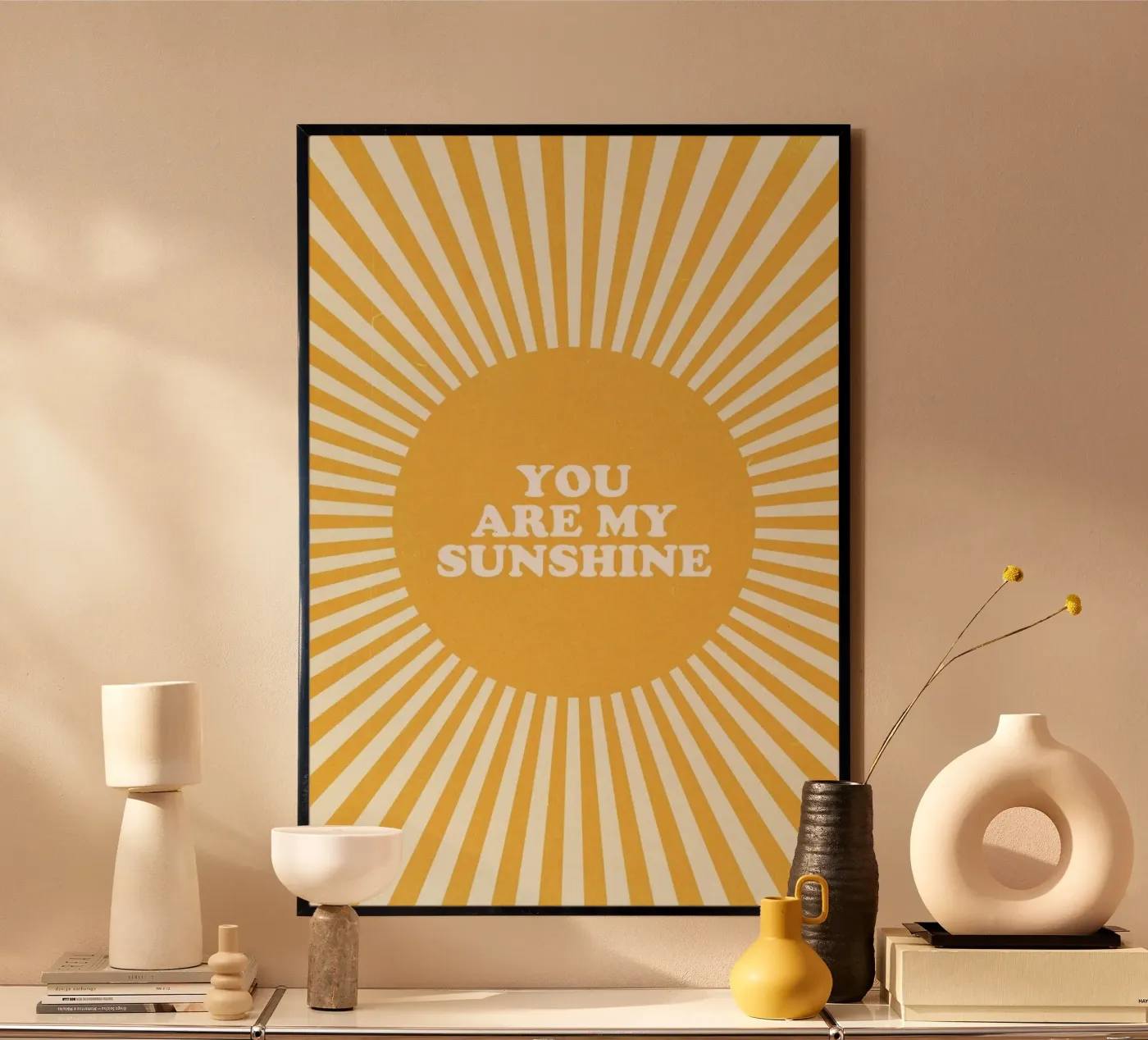 Sunshine poster van daylight design studio