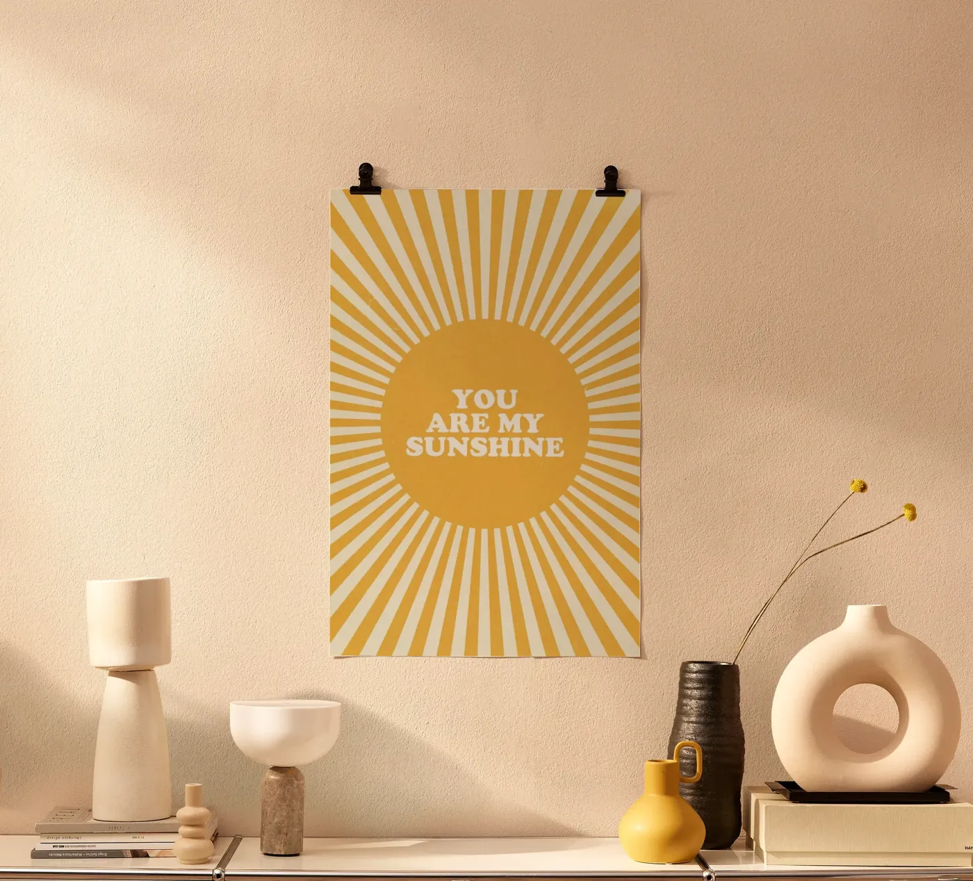 Sunshine poster van daylight design studio