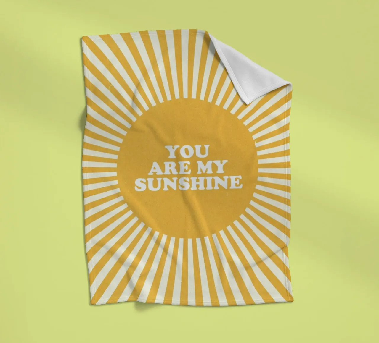 Sunshine Fleecedecke von daylight design studio