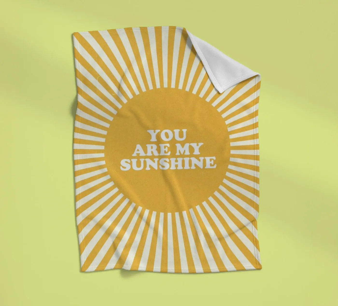 Sunshine fleecedeken van daylight design studio