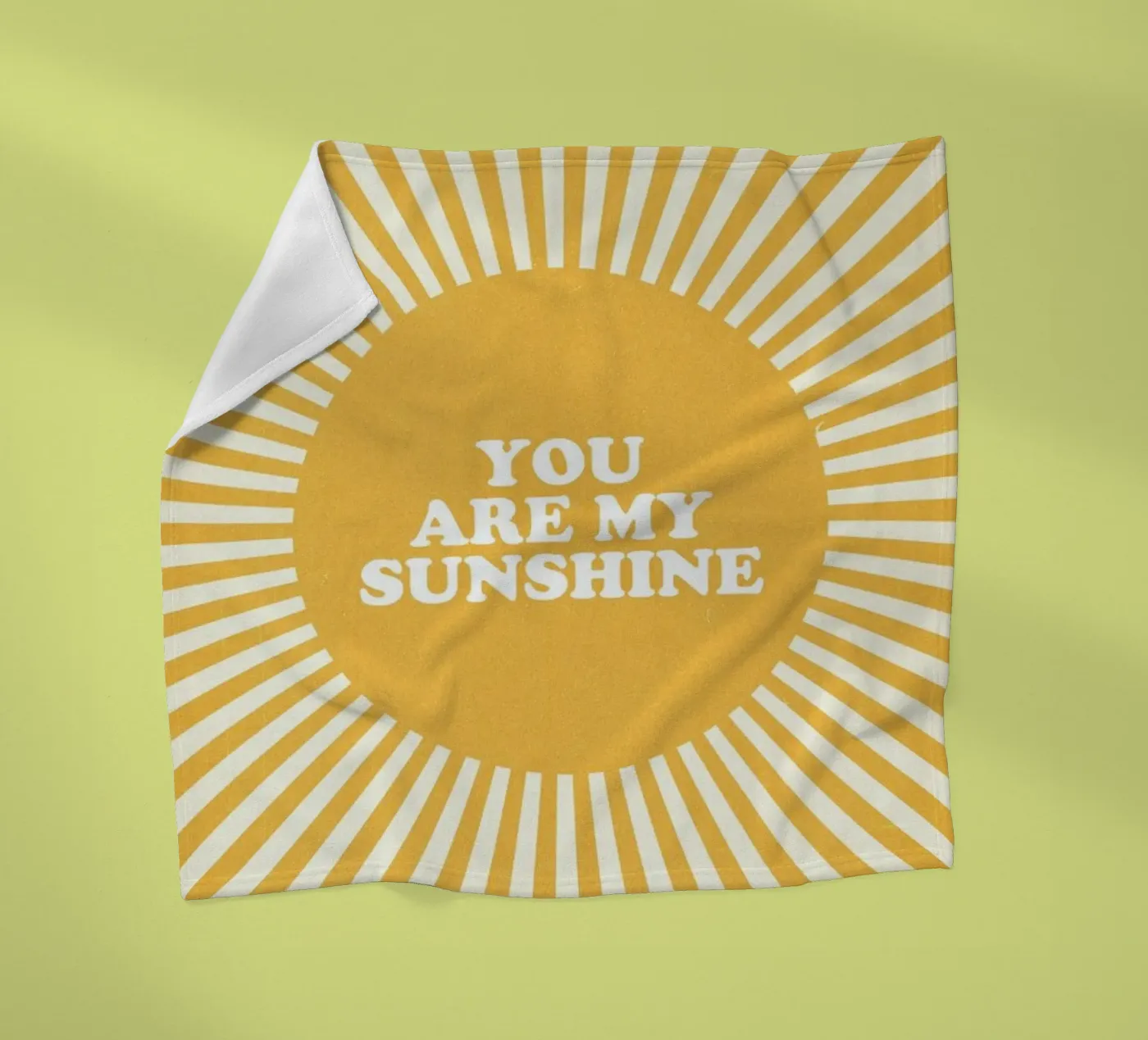Sunshine fleecedeken van daylight design studio
