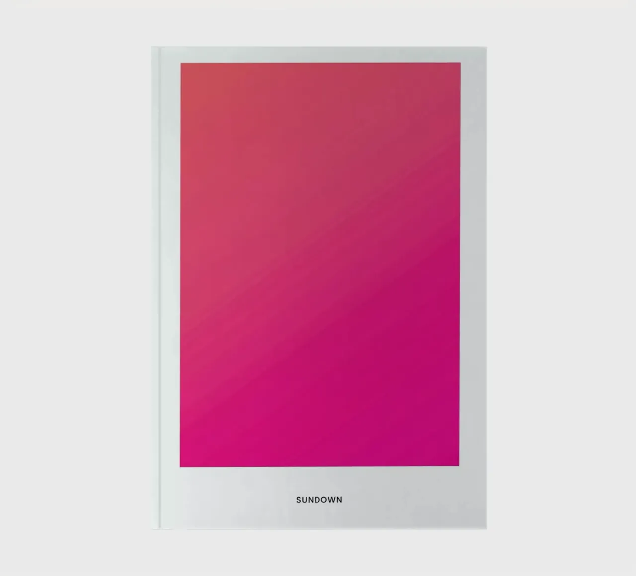 Sundown #8 notebook by daylight design studio