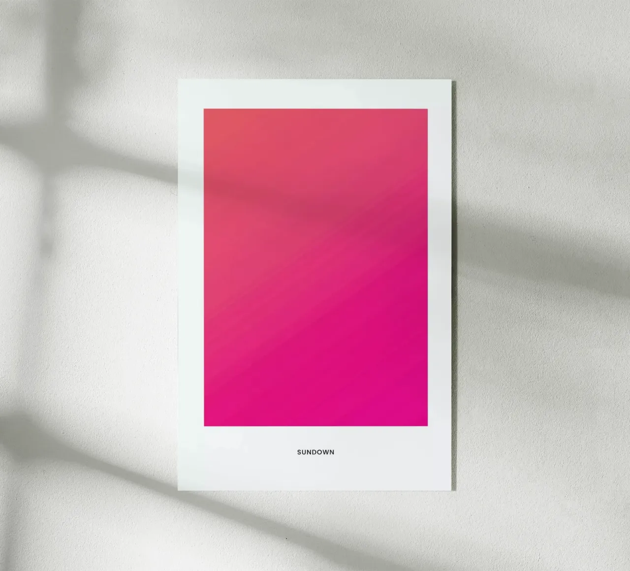 Sundown #8 plexiglass da daylight design studio