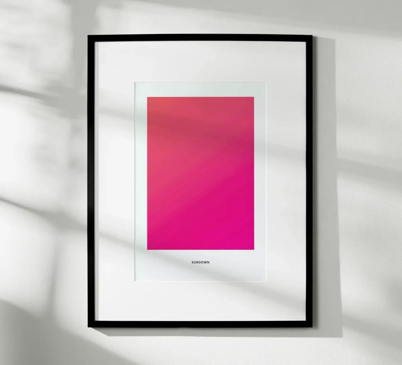 Sundown #8 poster da daylight design studio