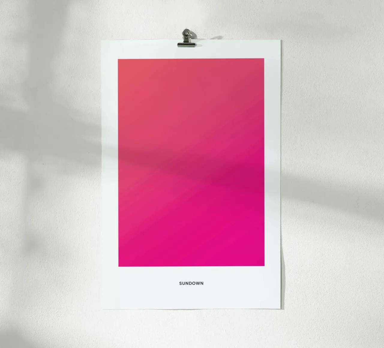 Sundown #8 poster da daylight design studio